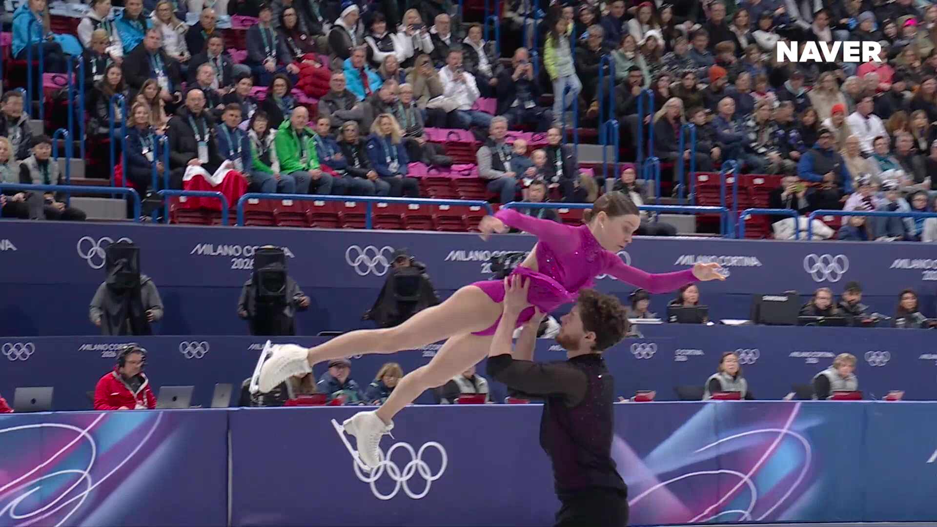 피겨 단체전 아이스댄스 리듬 댄스, 페어여 쇼트 풀영상 [2026 밀라노 코르티나 동계올림픽]