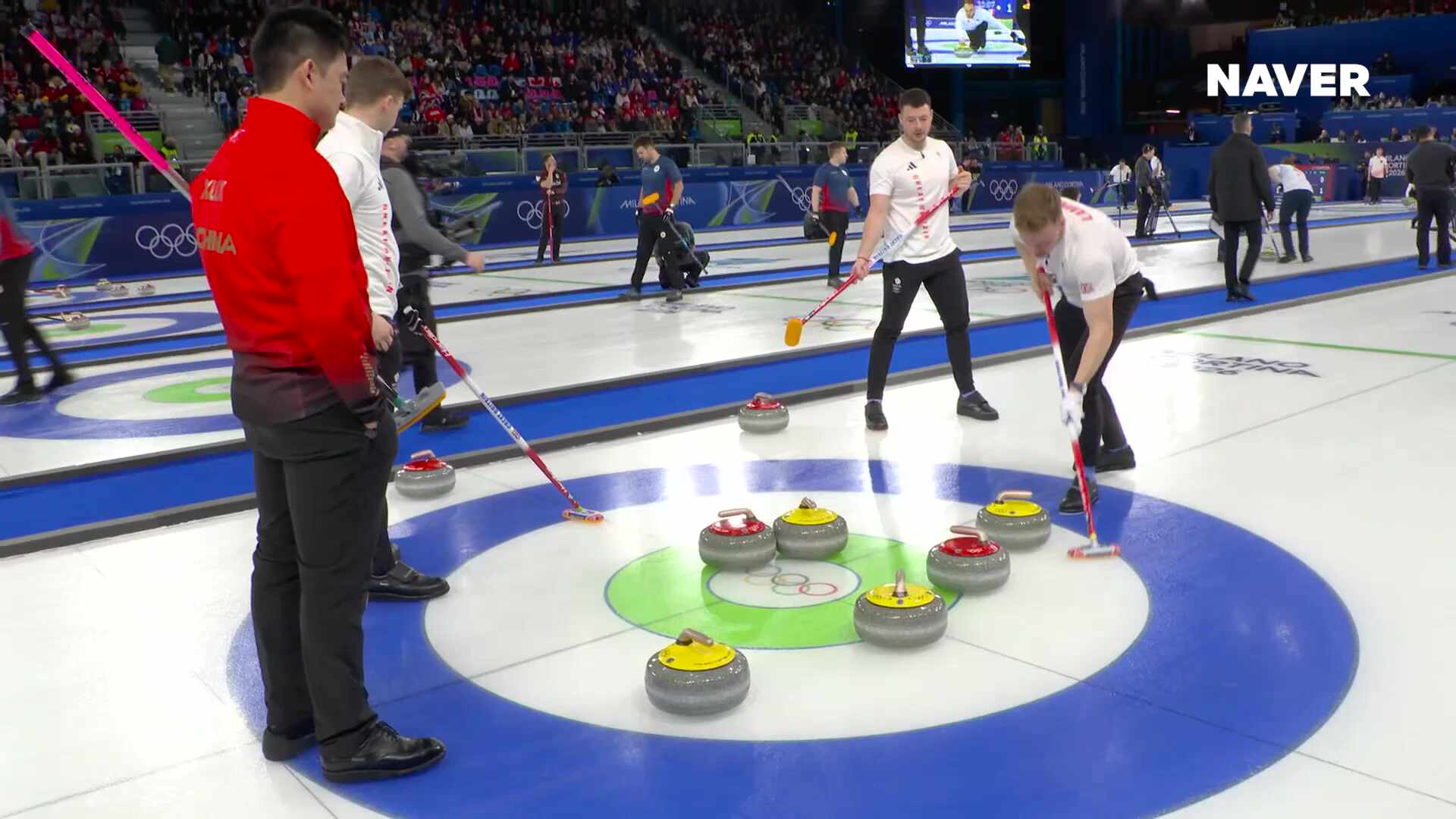 컬링 남자 예선 중국 vs 영국 풀영상 [2026 밀라노 코르티나 동계올림픽]