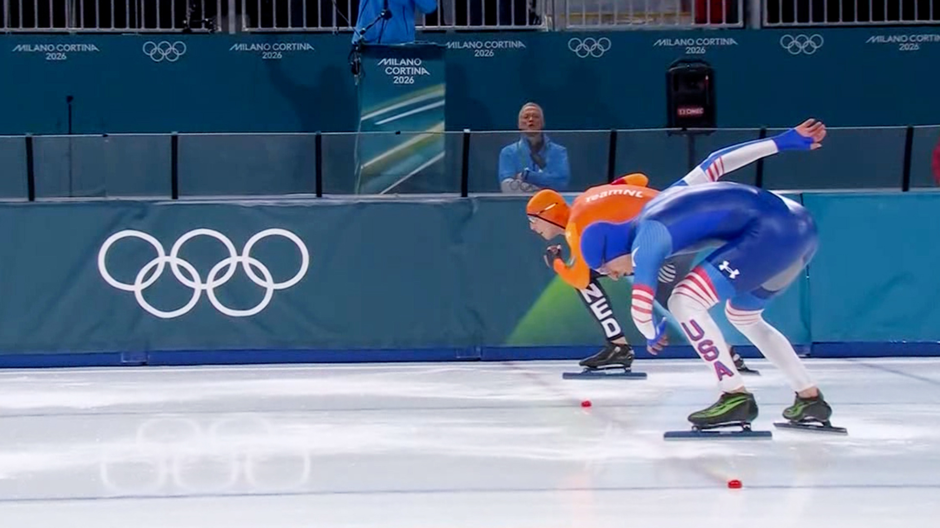 앞선 올림픽 기록을 뛰어넘은 조던 스톨츠-예닝 더보의 레이스!