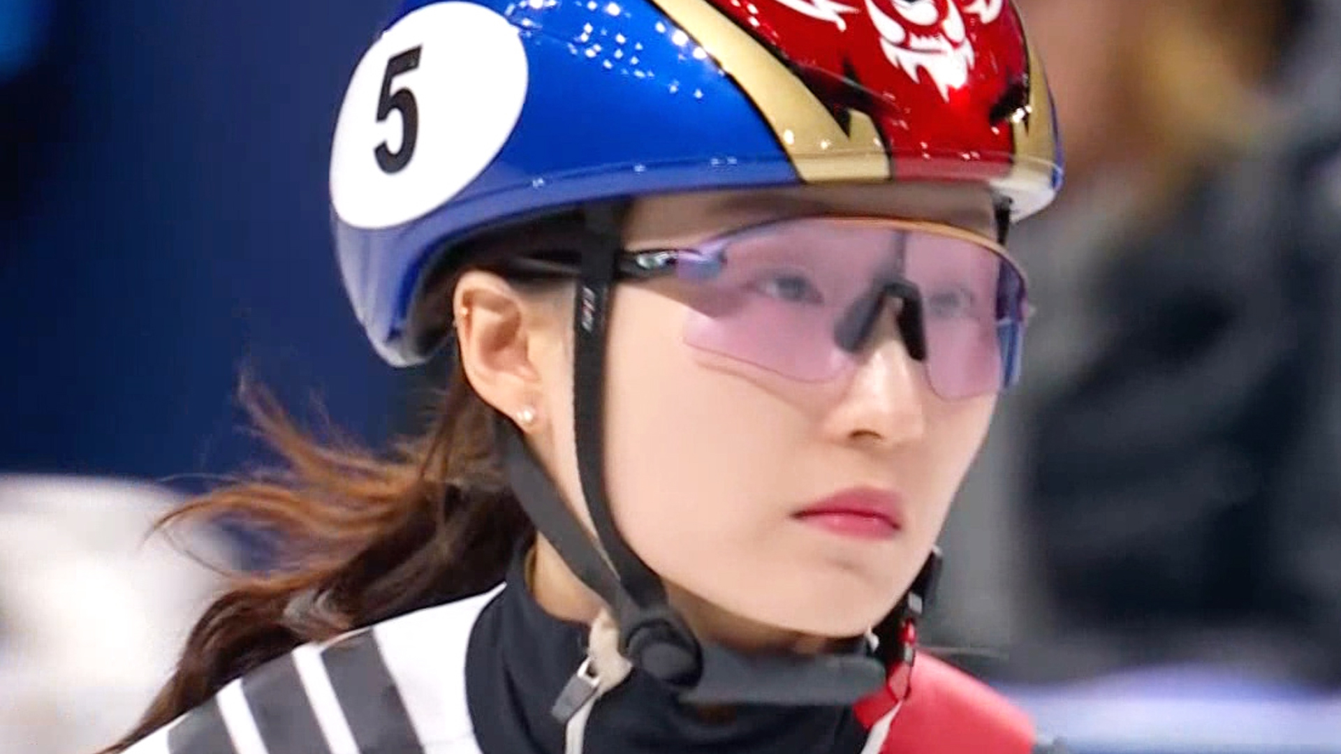 '중간에 삐끗' 마지막까지 최선을 다하며 3위로 들어온 최민정