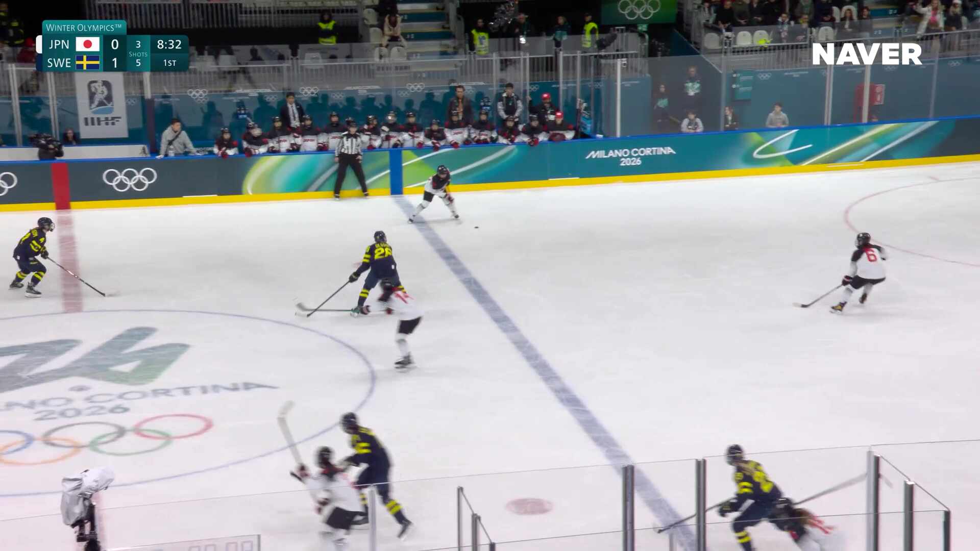 아이스하키 여자 일본 vs 스웨덴 풀영상 [2026 밀라노 코르티나 동계올림픽]