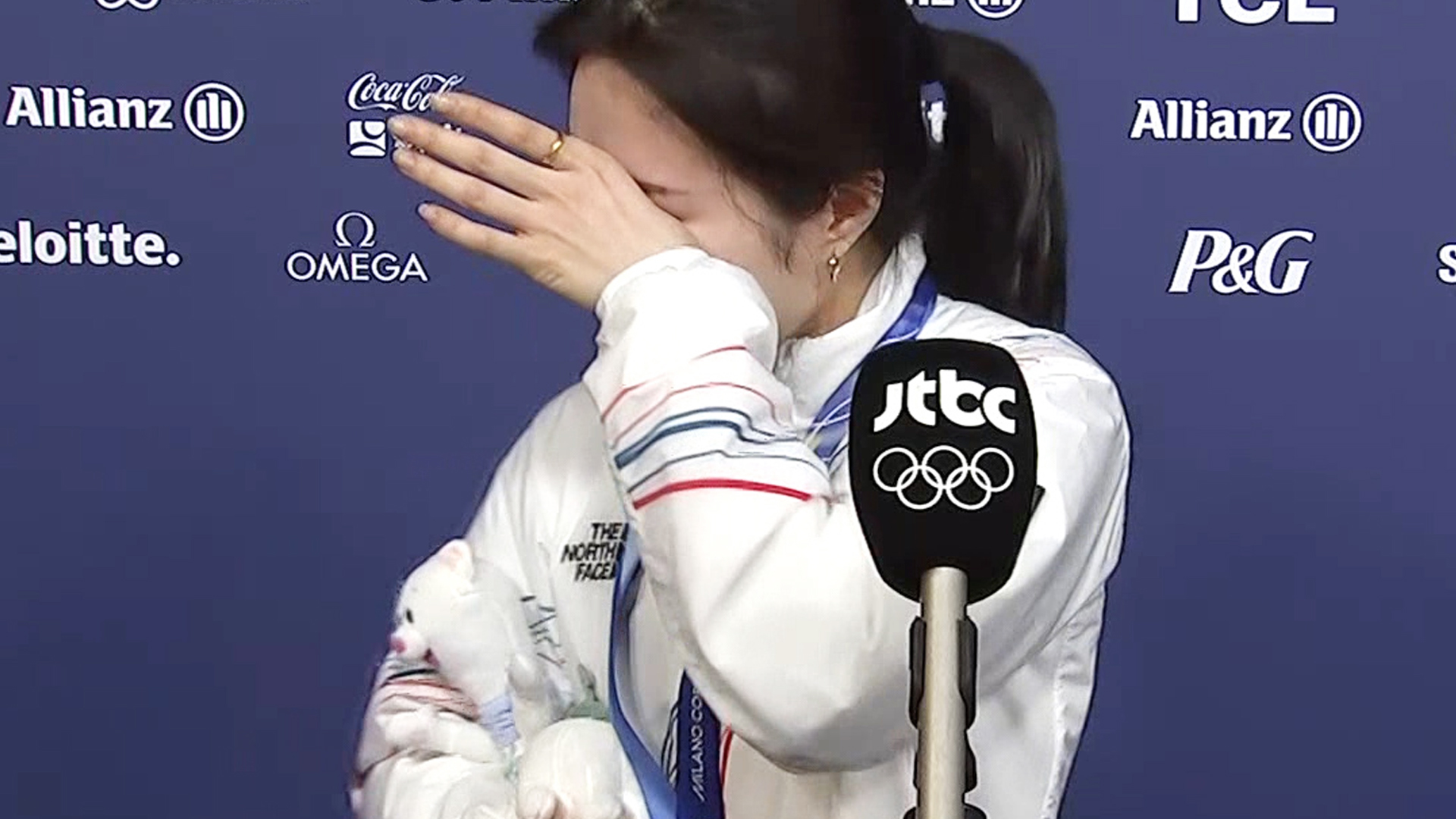 '멈추지 않는 눈물' 마무리되지 못한 김길리의 인터뷰