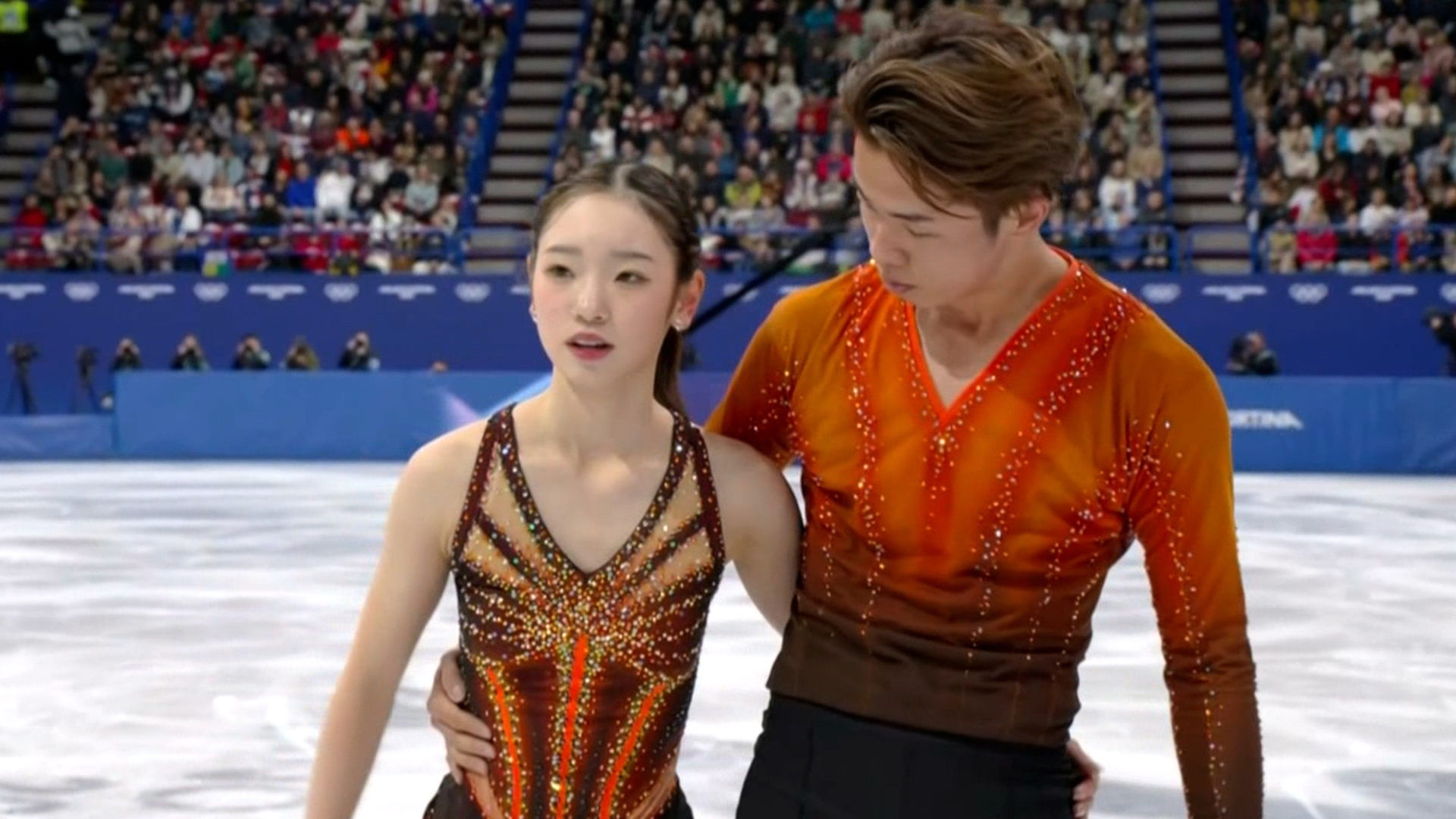 '큰 실수가 두 번!' 일본 나카오카-모리구치 페어의 연기