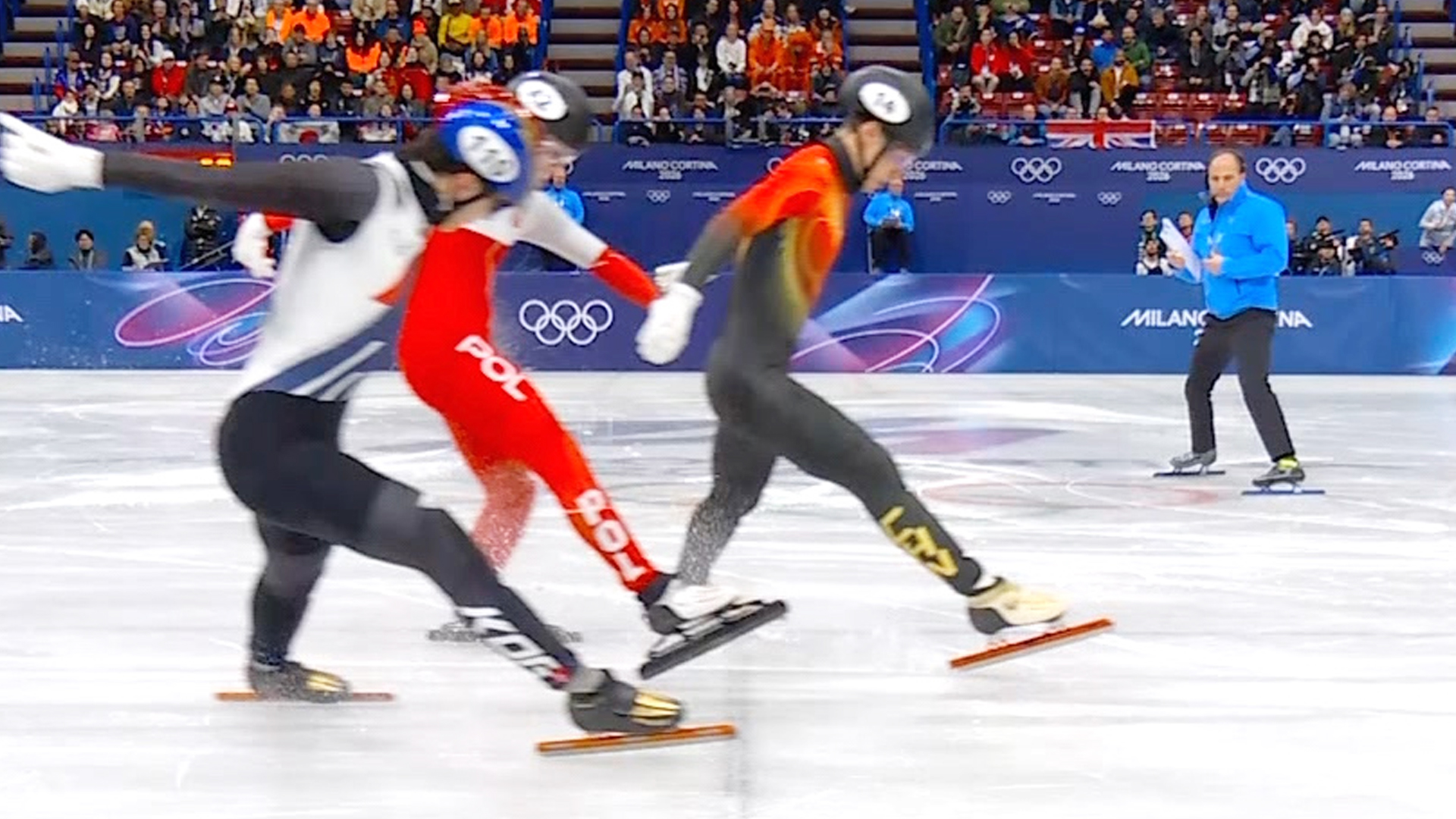 '포토 피니시' 간발의 차로 3위로 들어온 황대헌