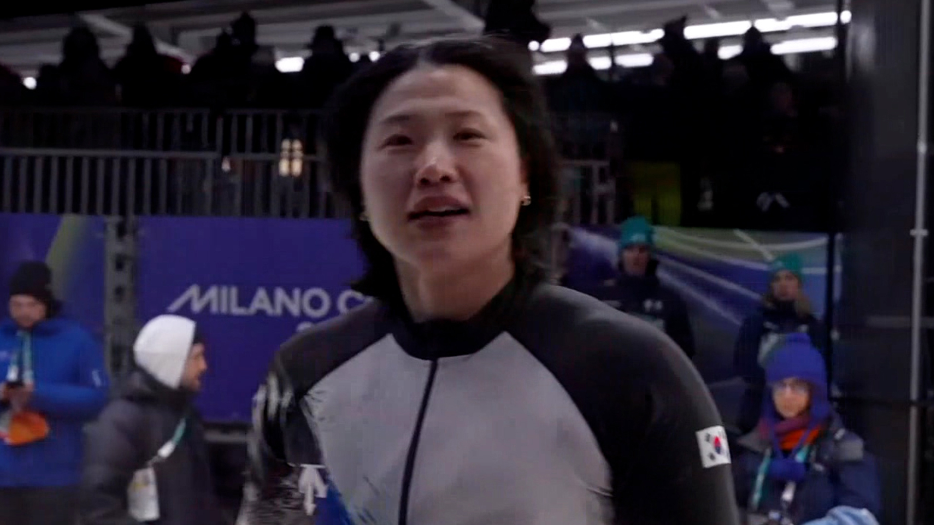 3차 주행에서 가장 좋은 기록을 세우며 올림픽을 마무리한 김유란