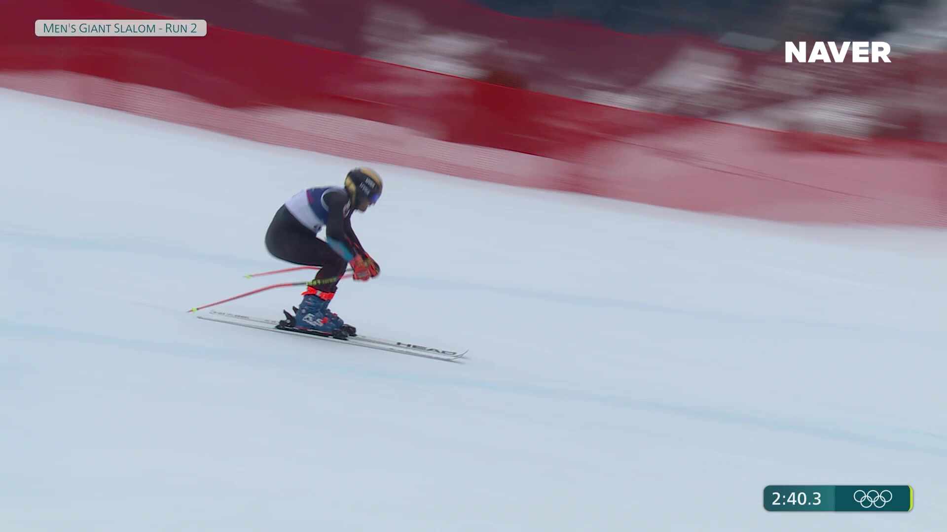 알파인 스키 남자 대회전 런2 풀영상 [2026 밀라노 코르티나 동계올림픽]