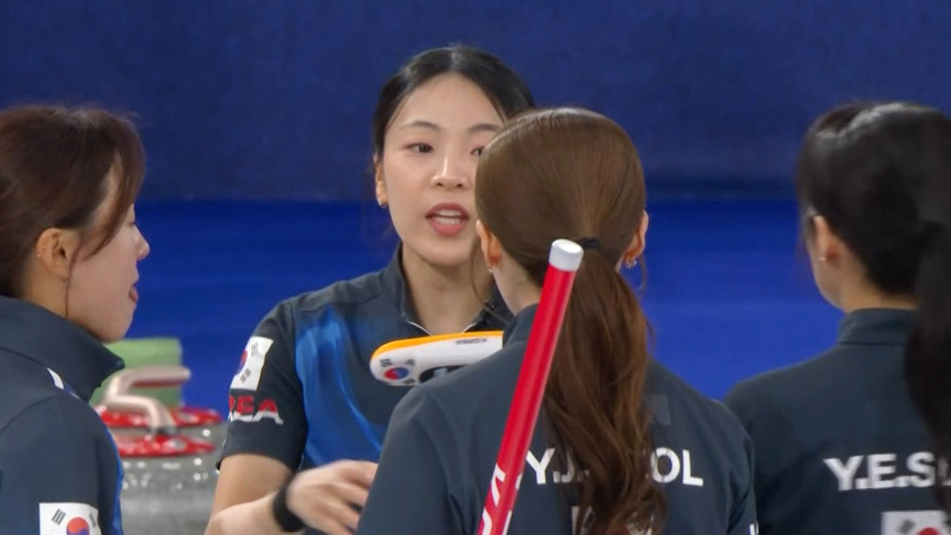 '이젠 동점이다' 1점 스틸에 성공한 대한민국