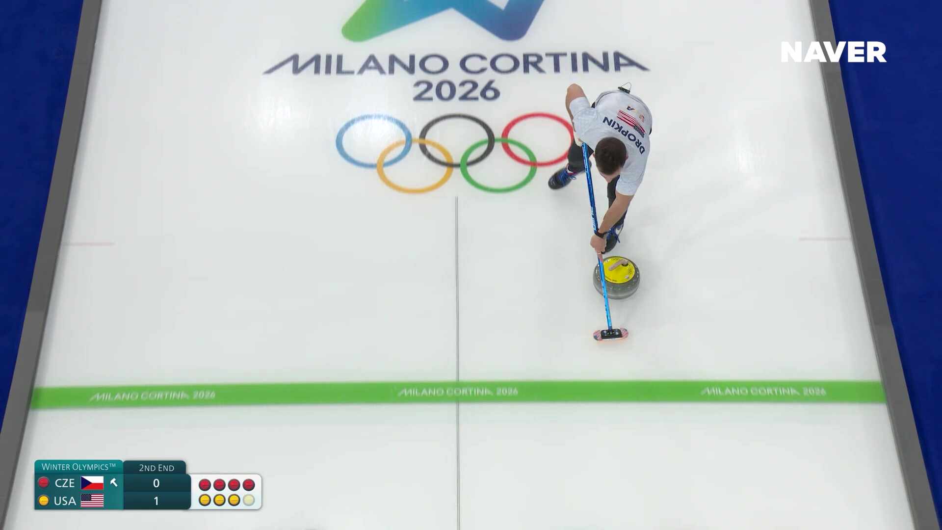 컬링 믹스더블 체코 vs 미국 풀영상 [2026 밀라노 코르티나 동계올림픽]