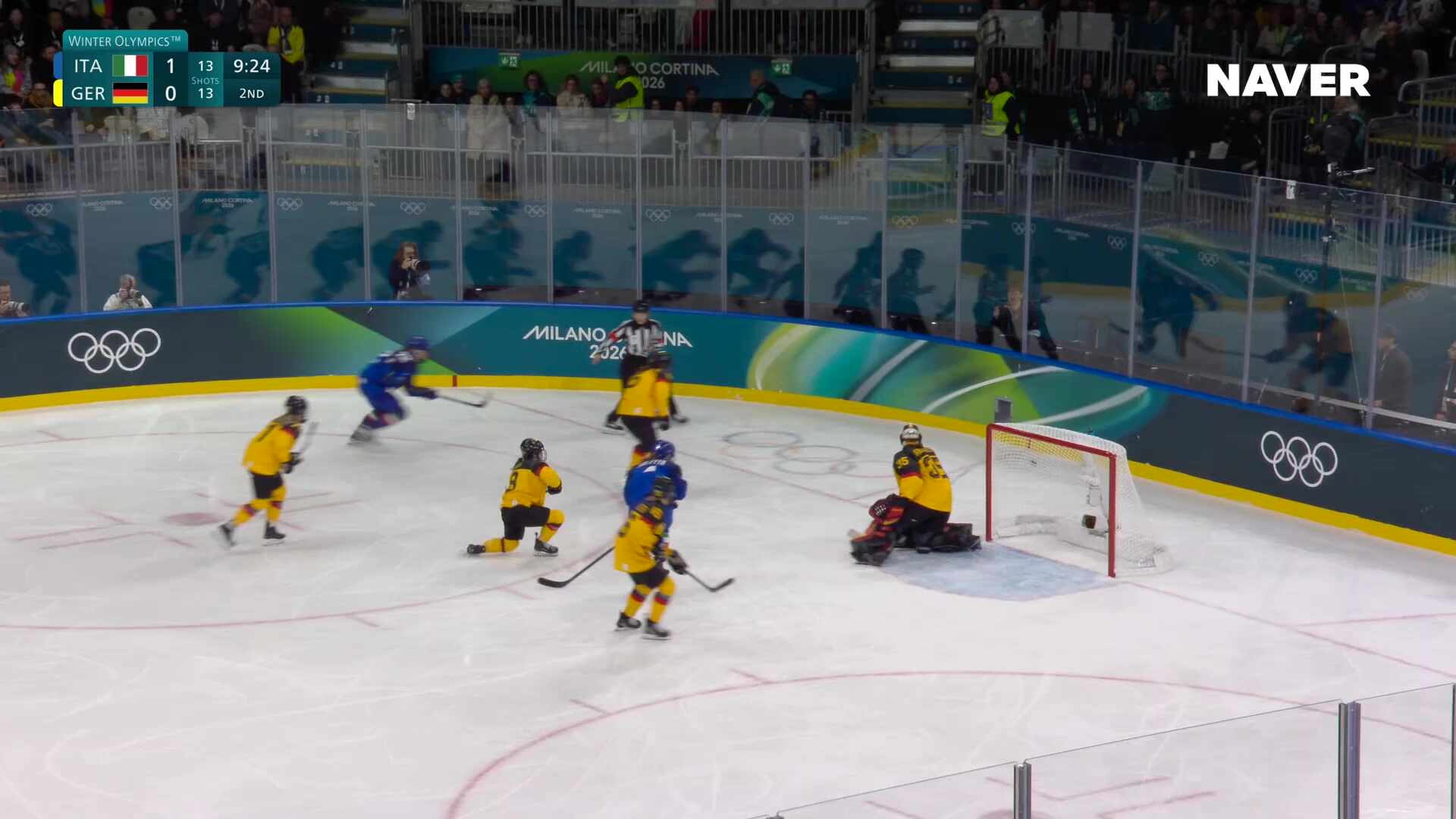 아이스하키 여자 이탈리아 vs 독일 풀영상 [2026 밀라노 코르티나 동계올림픽]