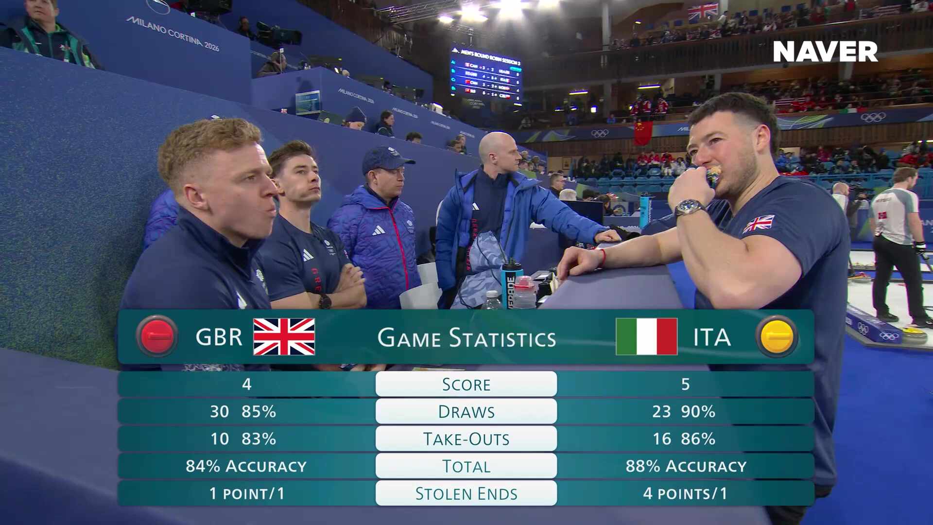 컬링 남자 예선 영국 vs 이탈리아 풀영상 [2026 밀라노 코르티나 동계올림픽]