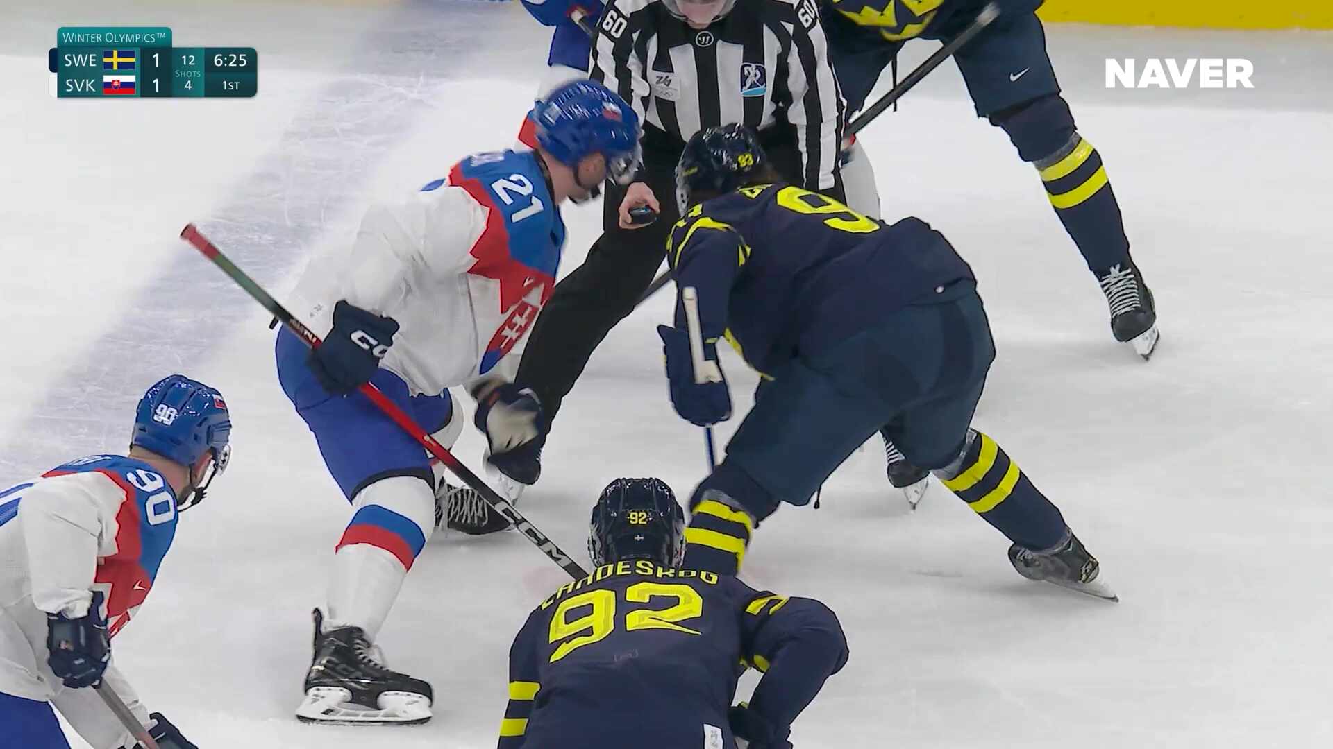 아이스하키 남자 스웨덴 vs 슬로바키아 풀영상 [2026 밀라노 코르티나 동계올림픽]