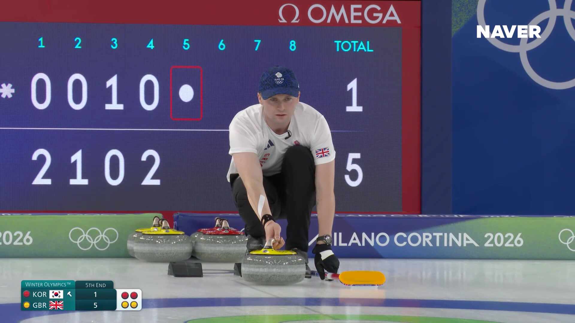 컬링 믹스더블 대한민국 vs 영국 풀영상 [2026 밀라노 코르티나 동계올림픽]