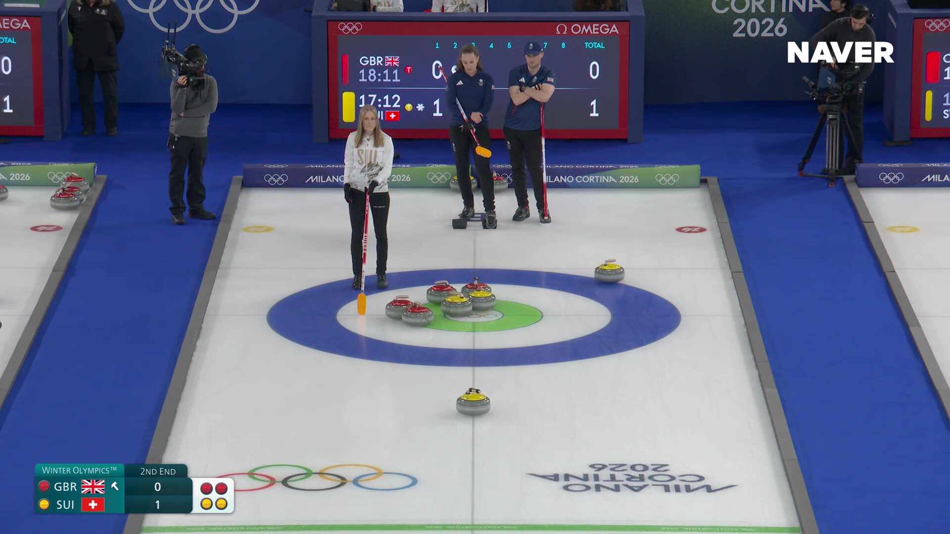 컬링 믹스더블 영국 vs 스위스 풀영상 [2026 밀라노 코르티나 동계올림픽]