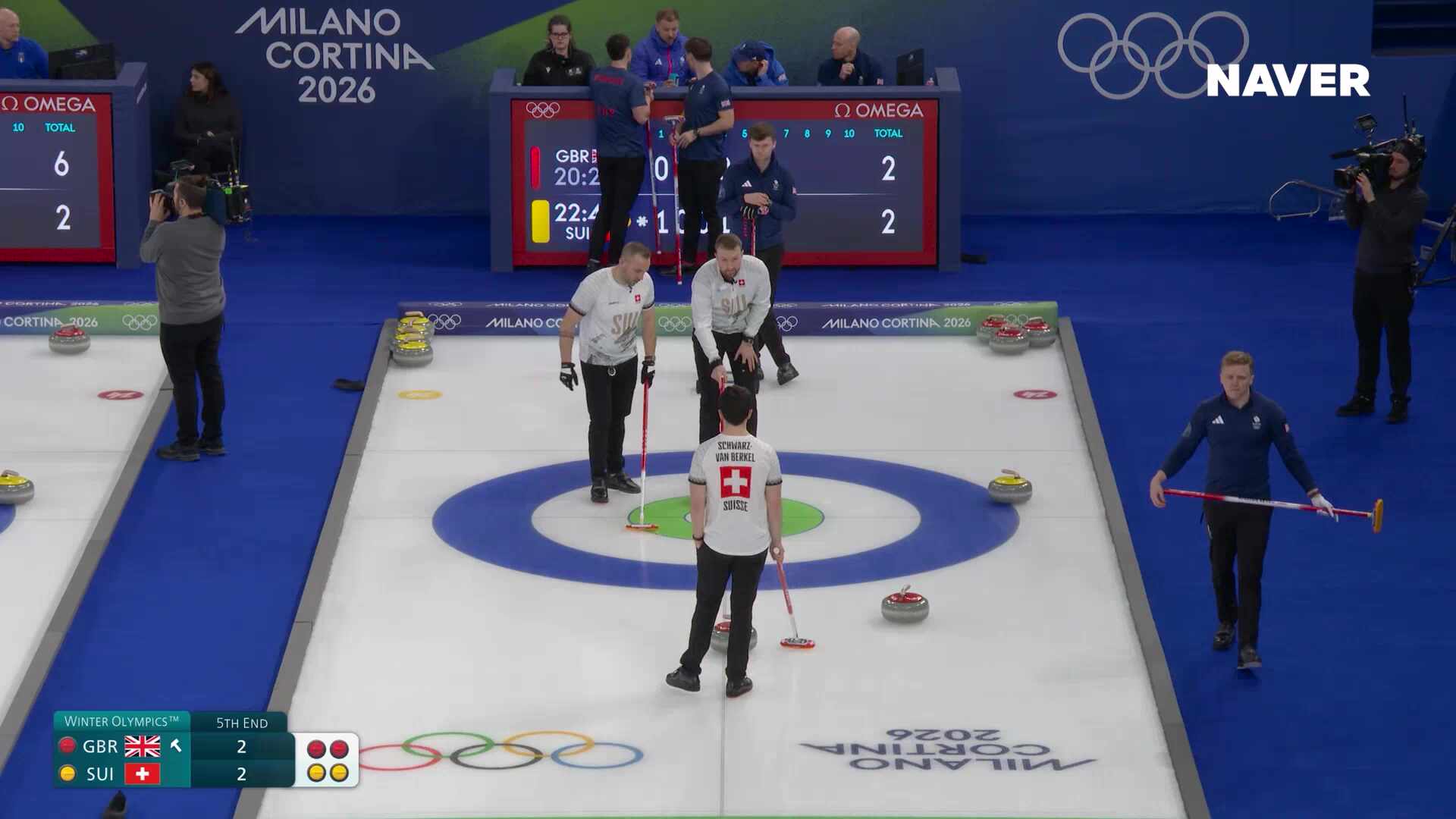 컬링 남자 예선 영국 vs 스위스 풀영상 [2026 밀라노 코르티나 동계올림픽]