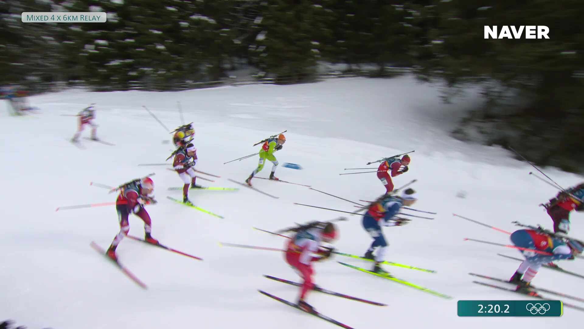 바이애슬론 혼합 계주 4x6km 풀영상 [2026 밀라노 코르티나 동계올림픽]