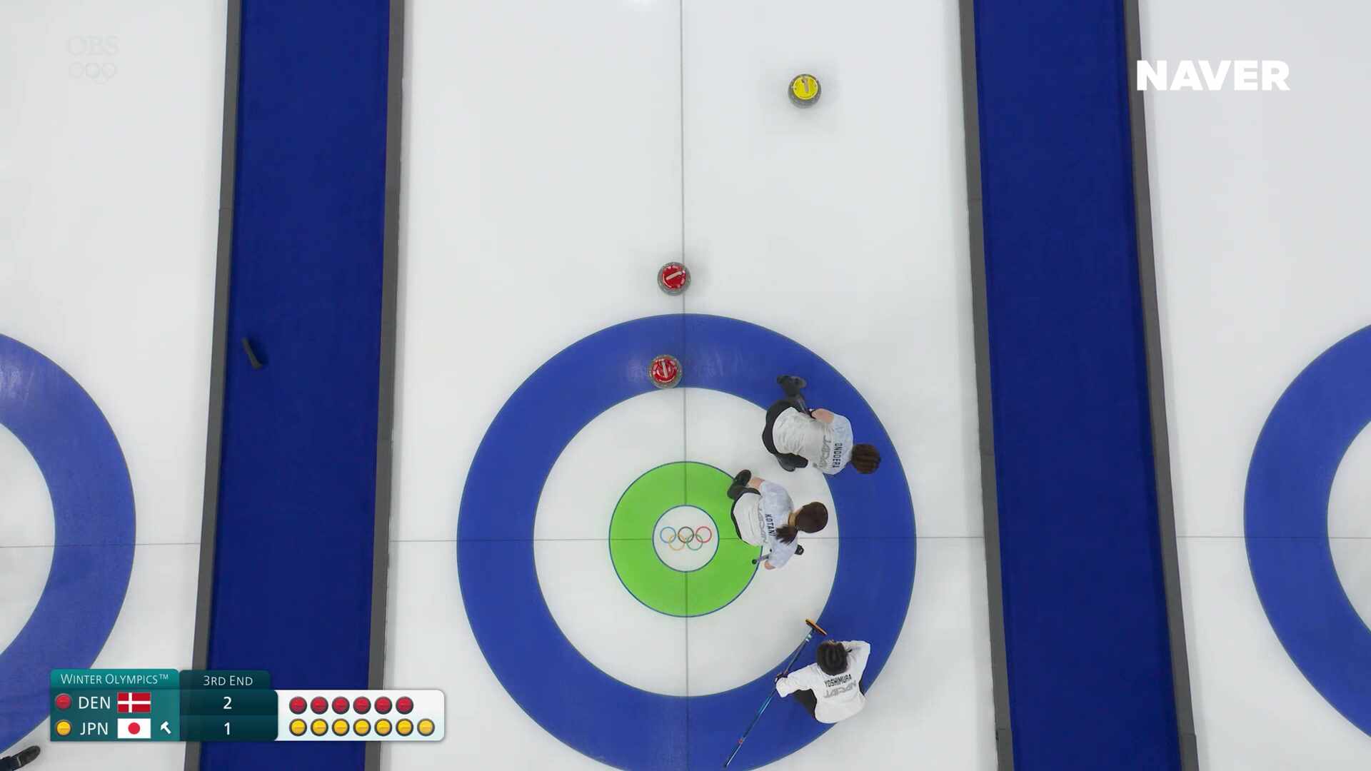 컬링 여자 예선 덴마크 vs 일본 풀영상 [2026 밀라노 코르티나 동계올림픽]
