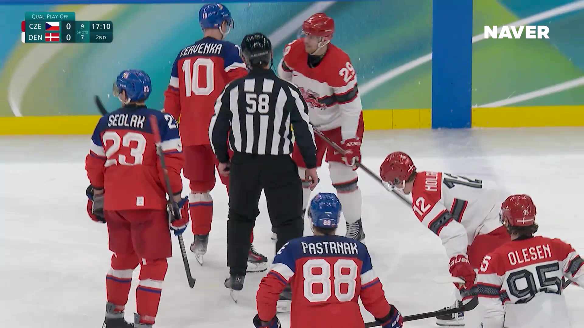 아이스하키 남자 8강 결정전 체코 vs 덴마크 풀영상 [2026 밀라노 코르티나 동계올림픽]