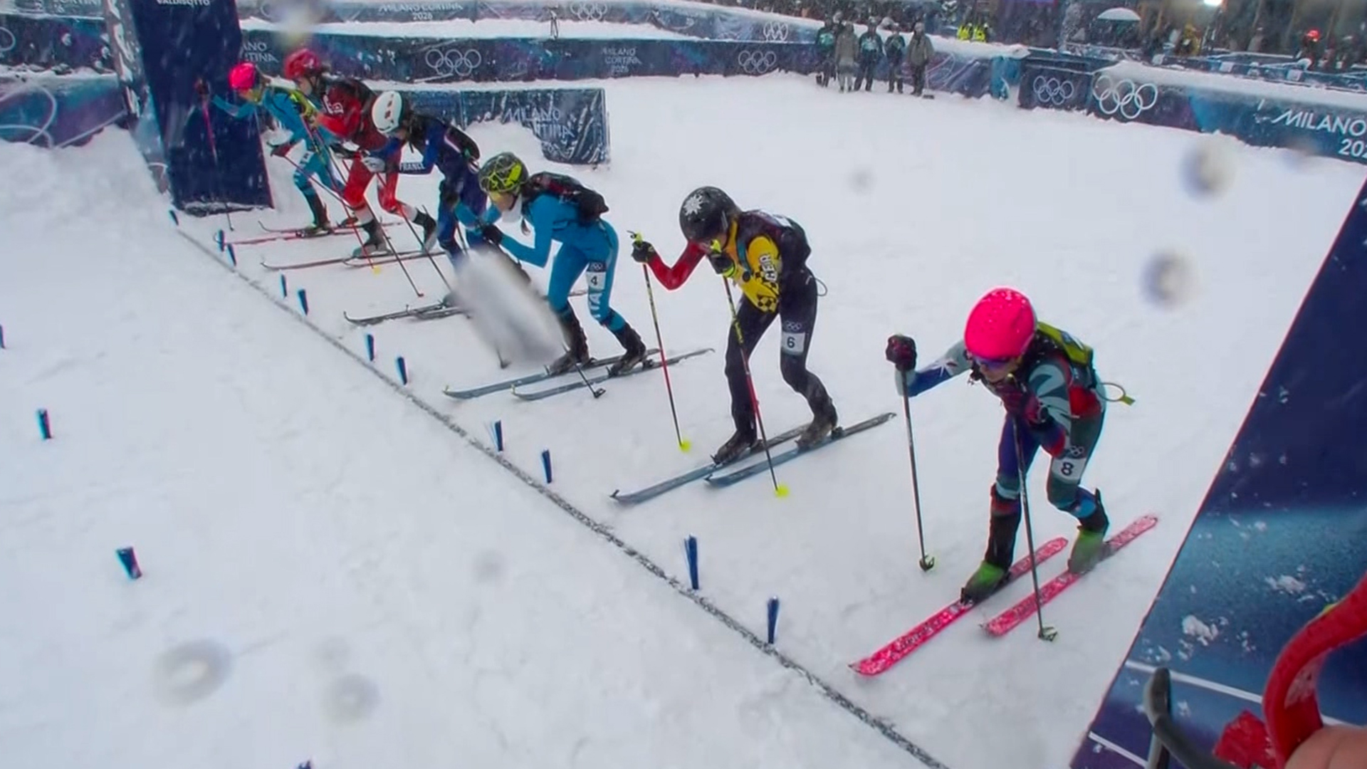 산악 스키 여자 스프린트 준결선 2