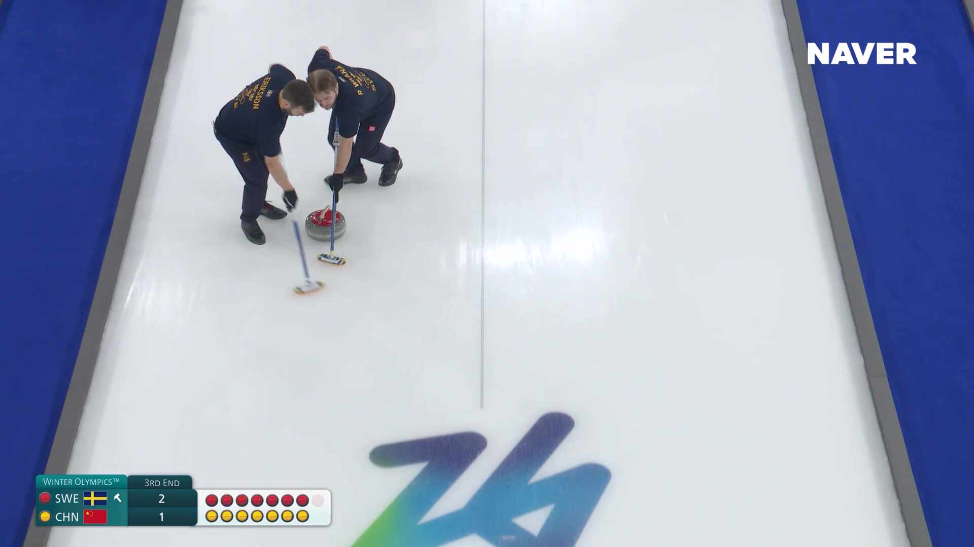 컬링 남자 예선 스웨덴 vs 중국 풀영상 [2026 밀라노 코르티나 동계올림픽]