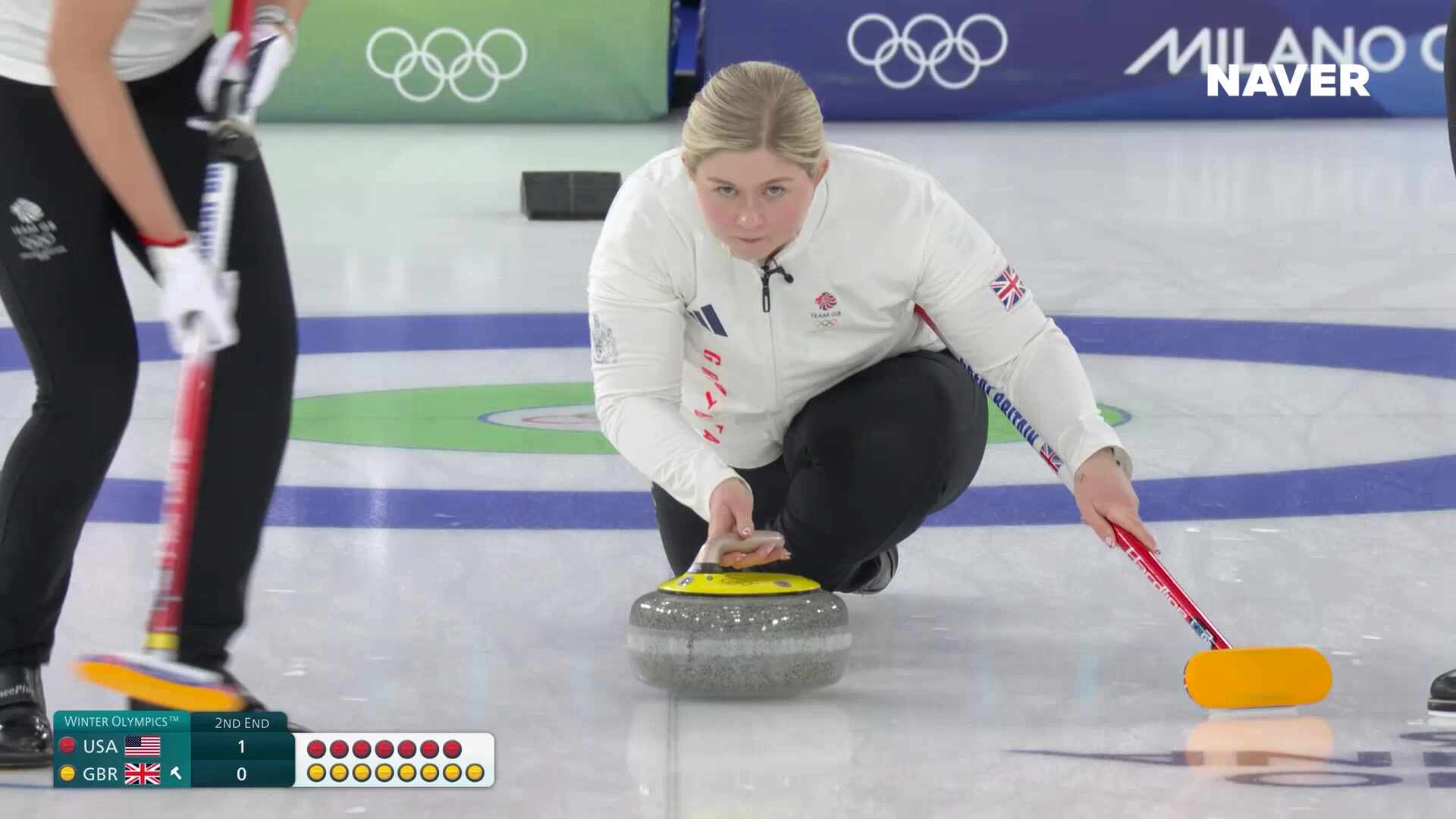 컬링 여자 예선 미국 vs 영국 풀영상 [2026 밀라노 코르티나 동계올림픽]