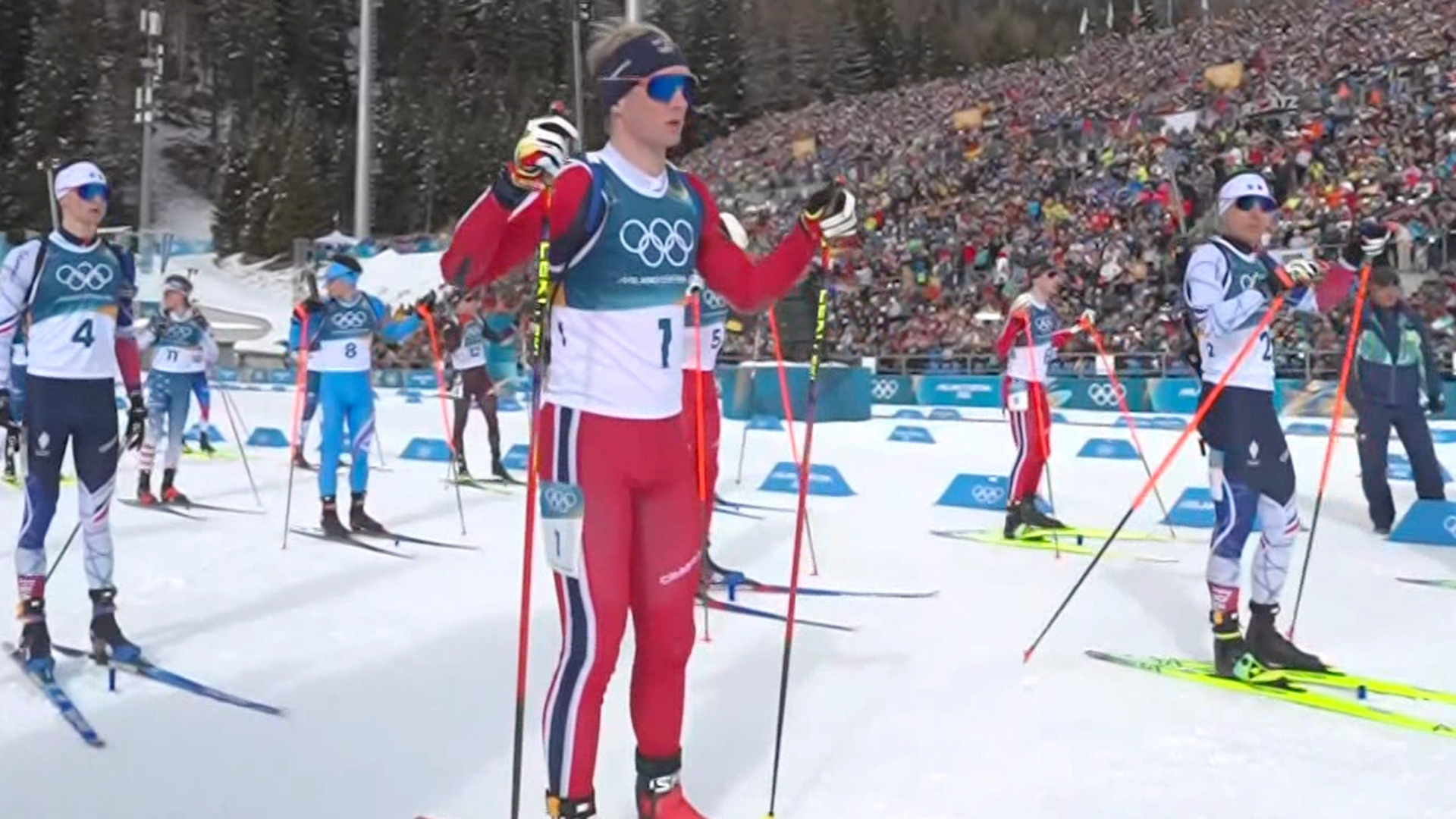 남자 바이애슬론 단체출발 15km 풀영상 [2026 밀라노 코르티나 동계올림픽]