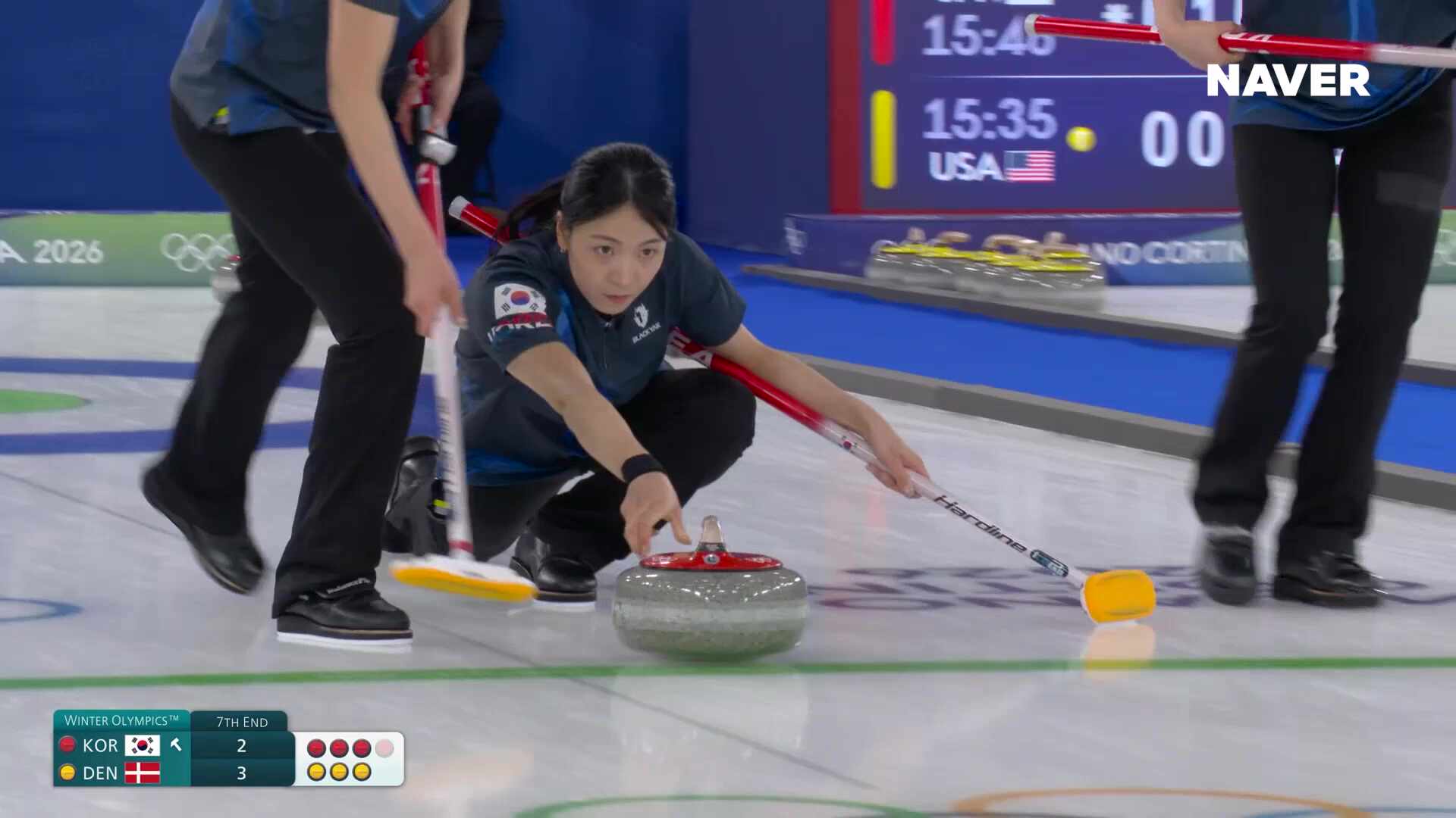 컬링 여자 예선 대한민국 vs 스웨덴 풀영상 [2026 밀라노 코르티나 동게올림픽]