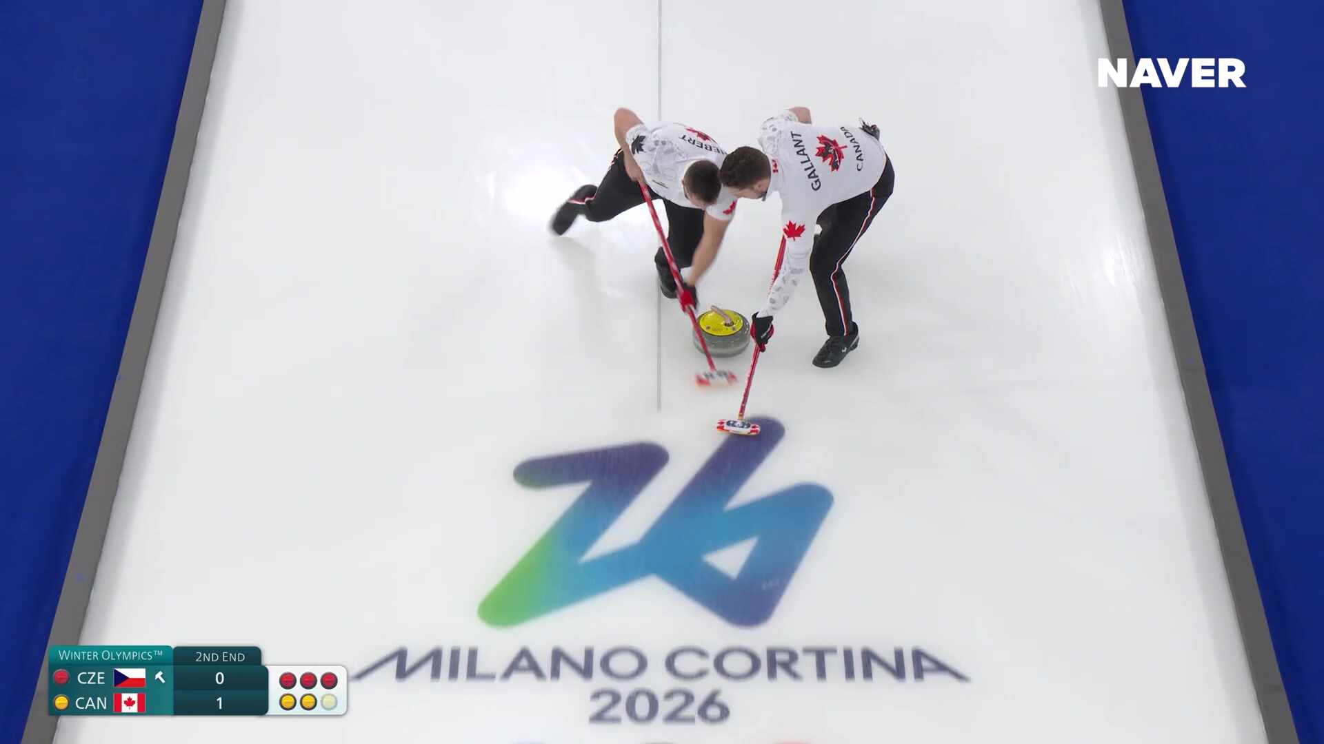 컬링 남자 예선 체코 vs 캐나다 풀영상 [2026 밀라노 코르티나 동계올림픽]