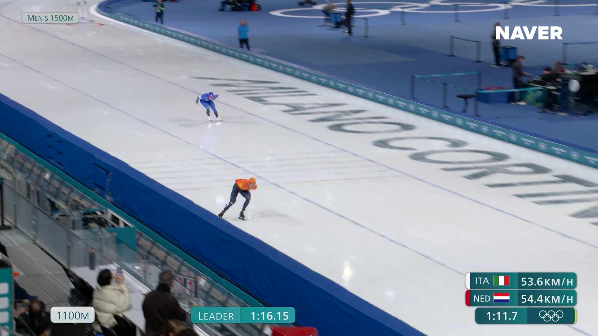 스피드스케이팅 남자 1,500m 풀영상 [2026 밀라노 코르티나 동계올림픽]