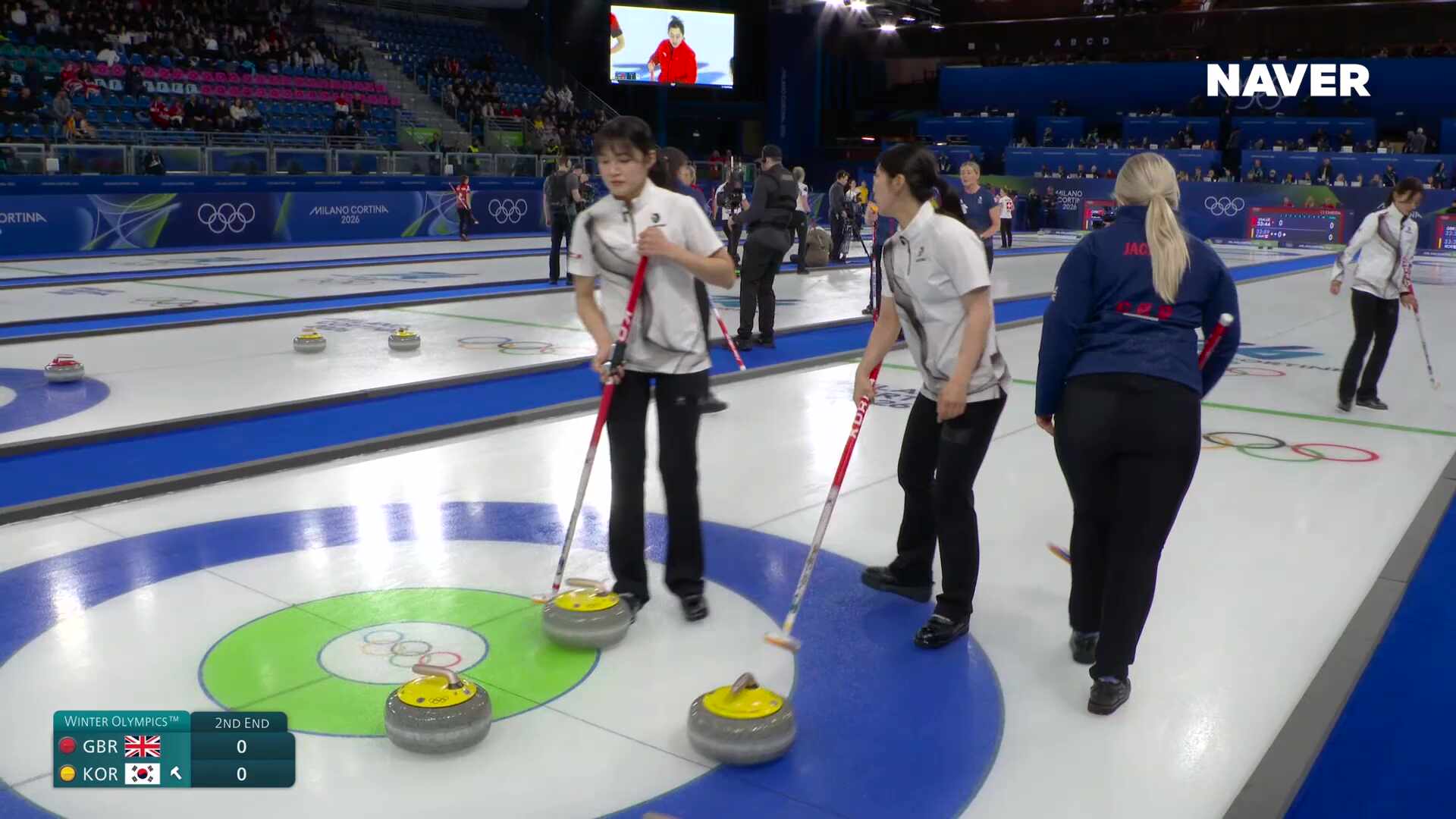 컬링 여자 예선 대한민국 vs 영국 풀영상 [2026 밀라노 코르티나 동계올림픽]