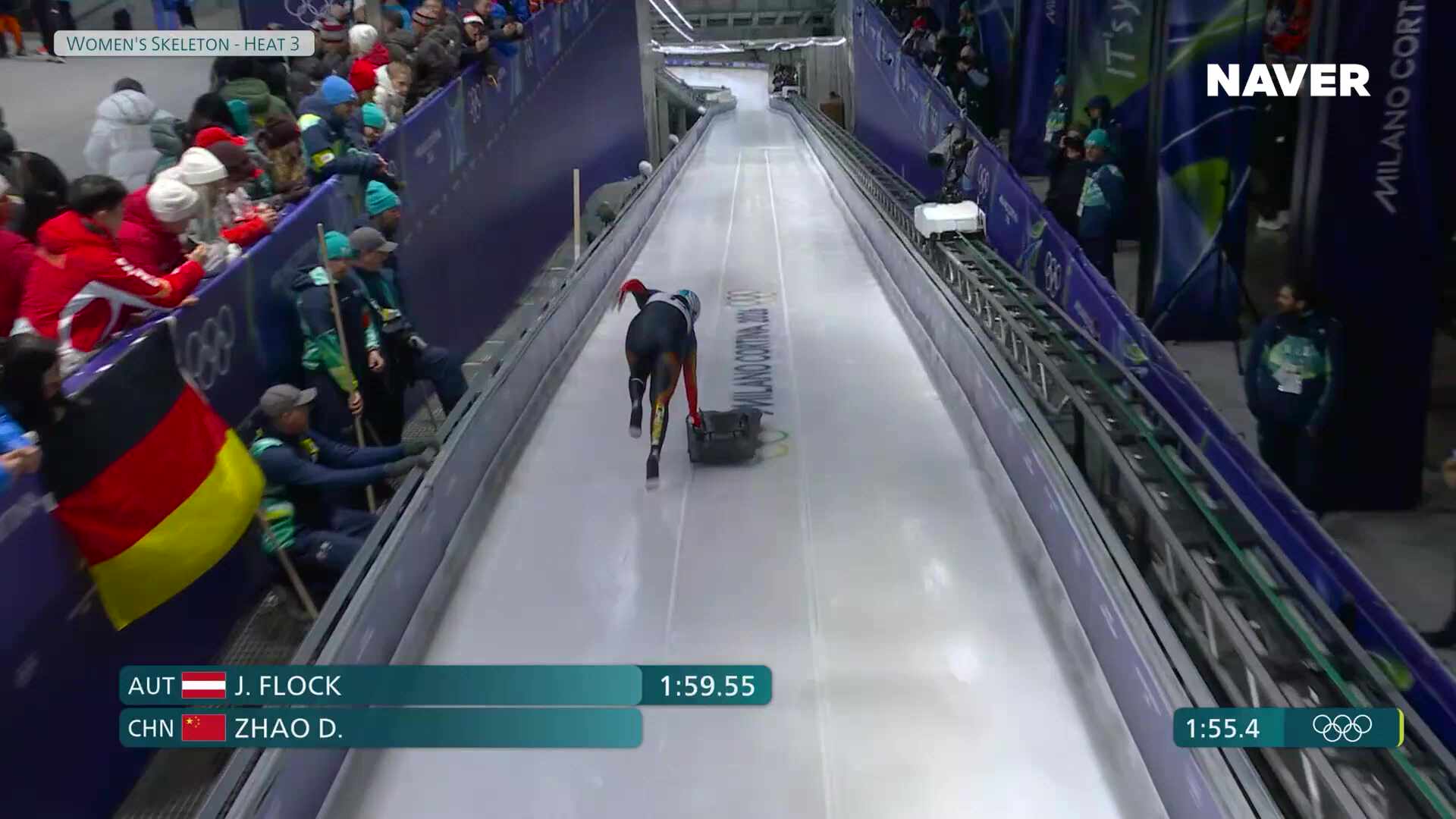 스켈레톤 여자 개인 3&4차 풀영상 [2026 밀라노 코르티나 동계올림픽]