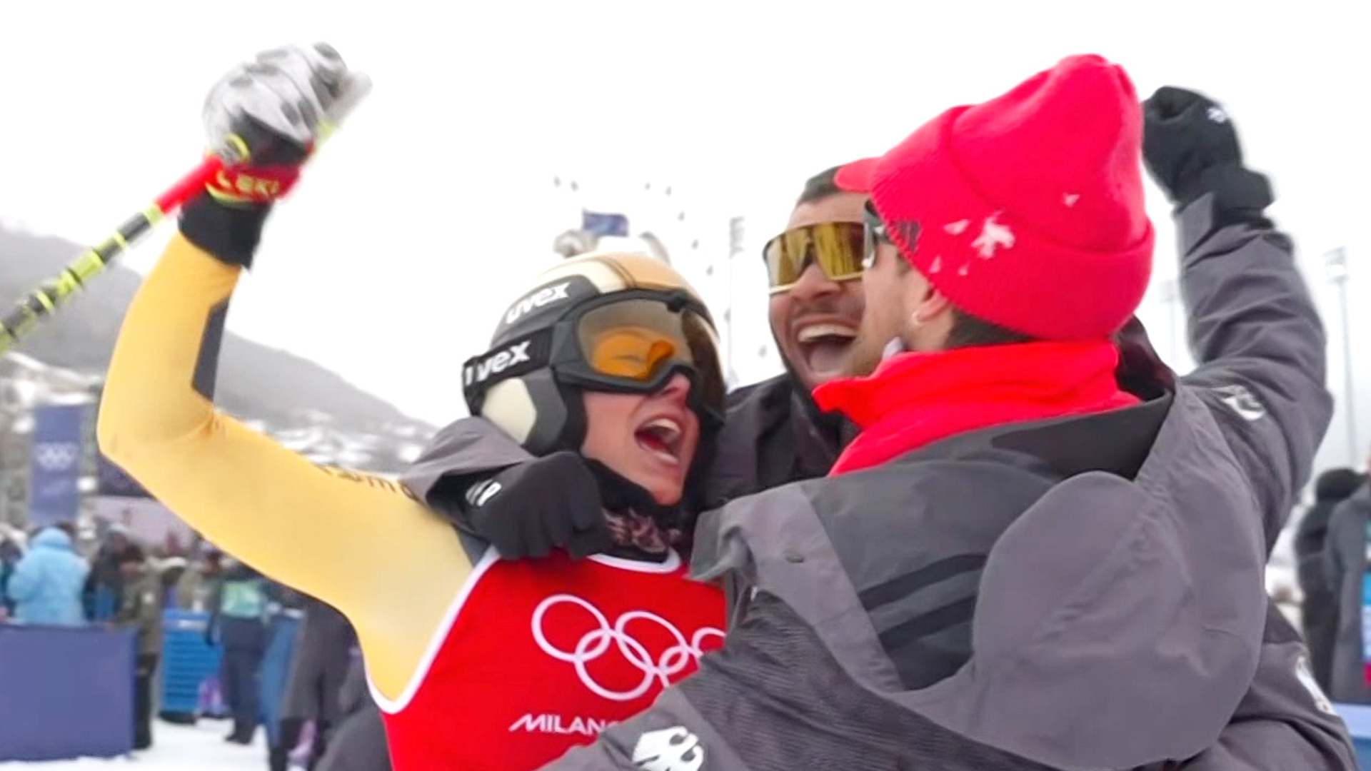 '결국 금메달!' 환호하는 다니엘라 마이어