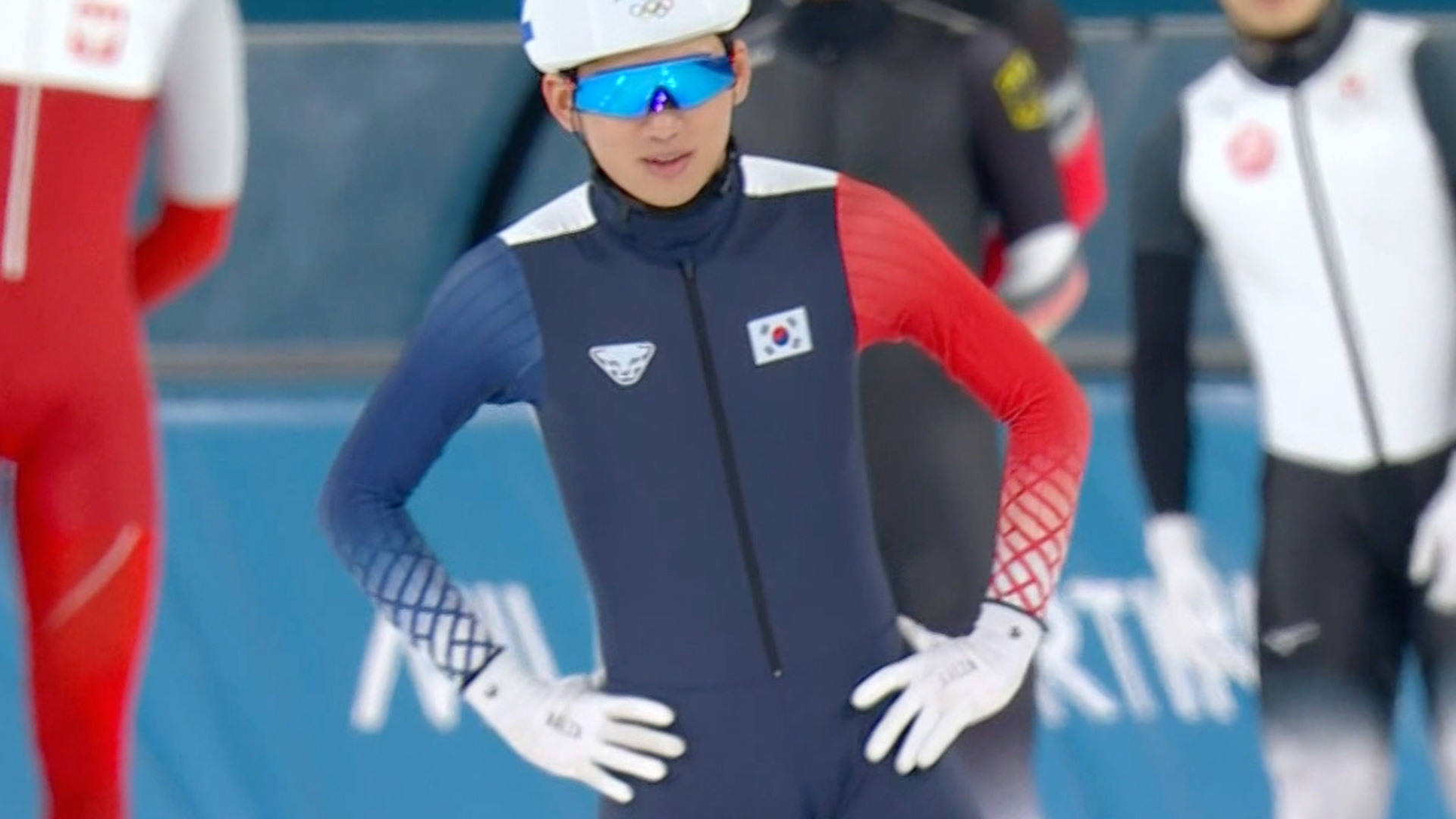 '여유로운 모습' 정재원, 3위로 결승 진출!