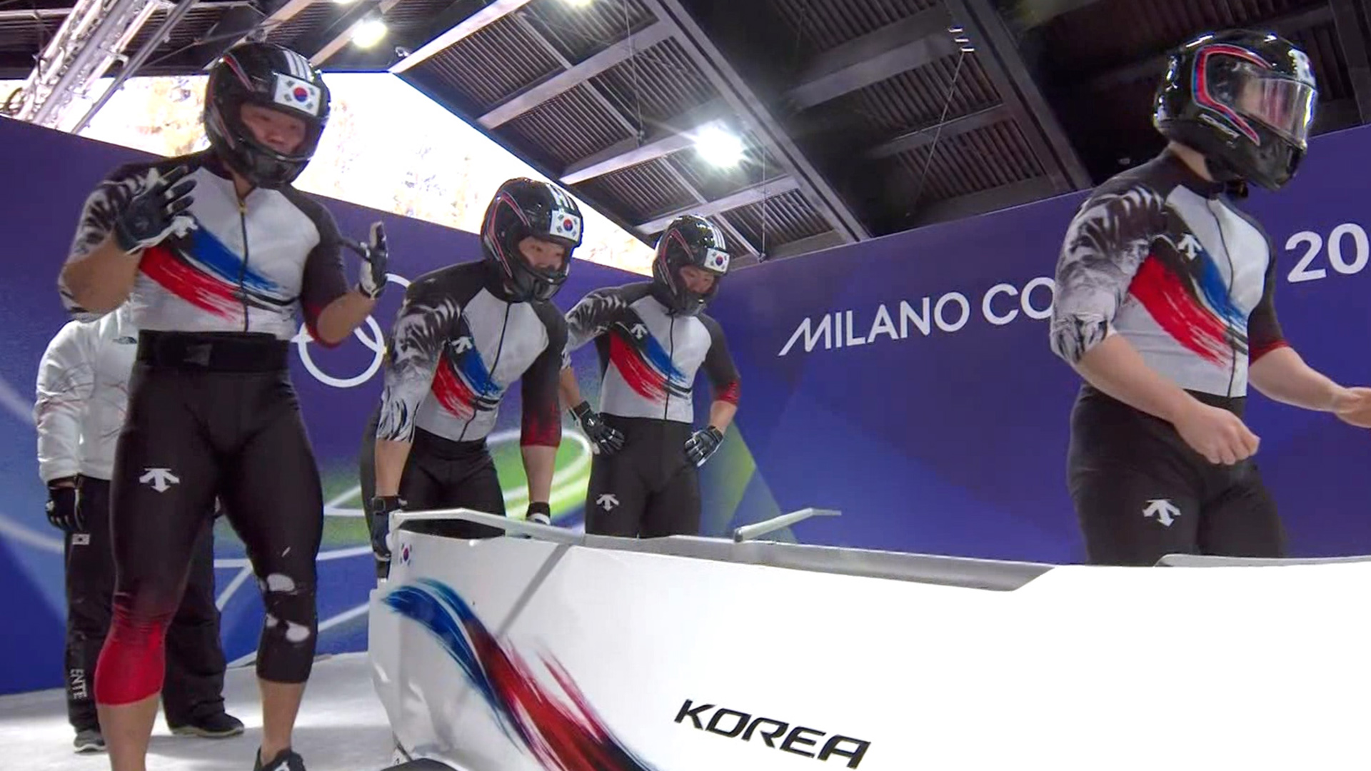 봅슬레이 남자 4인승 런1 풀영상 [2026 밀라노 코르티나 동계올림픽]