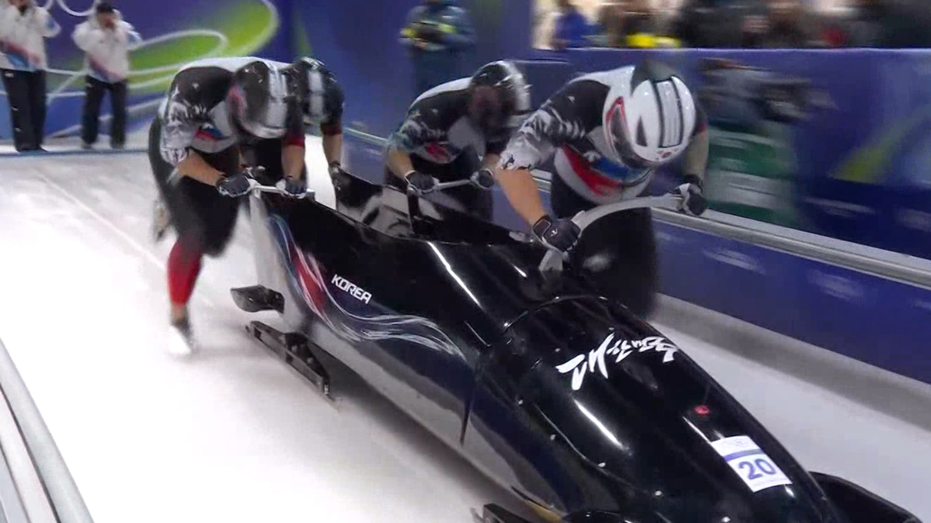 '빨라진 속도!' 시간을 단축하는 팀 석영진의 2차 시기