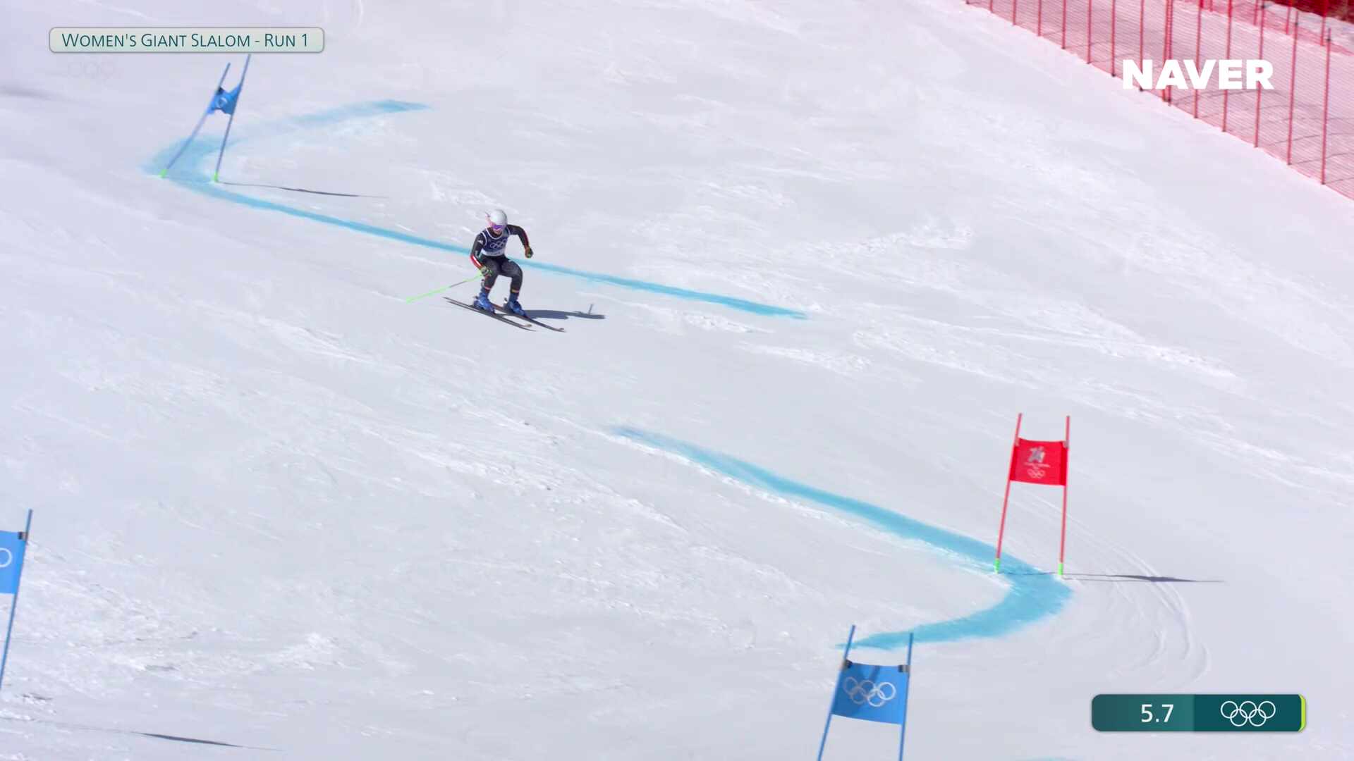 알파인 스키 여자 대회전 런1 풀영상 [2026 밀라노 코르티나 동계올림픽]