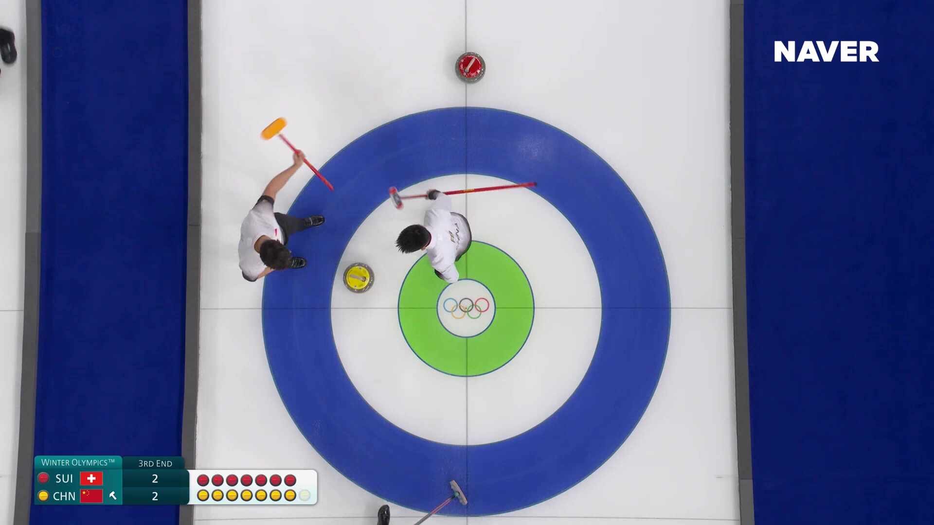 컬링 남자 예선 스위스 vs 중국 풀영상 [2026 밀라노 코르티나 동계올림픽]