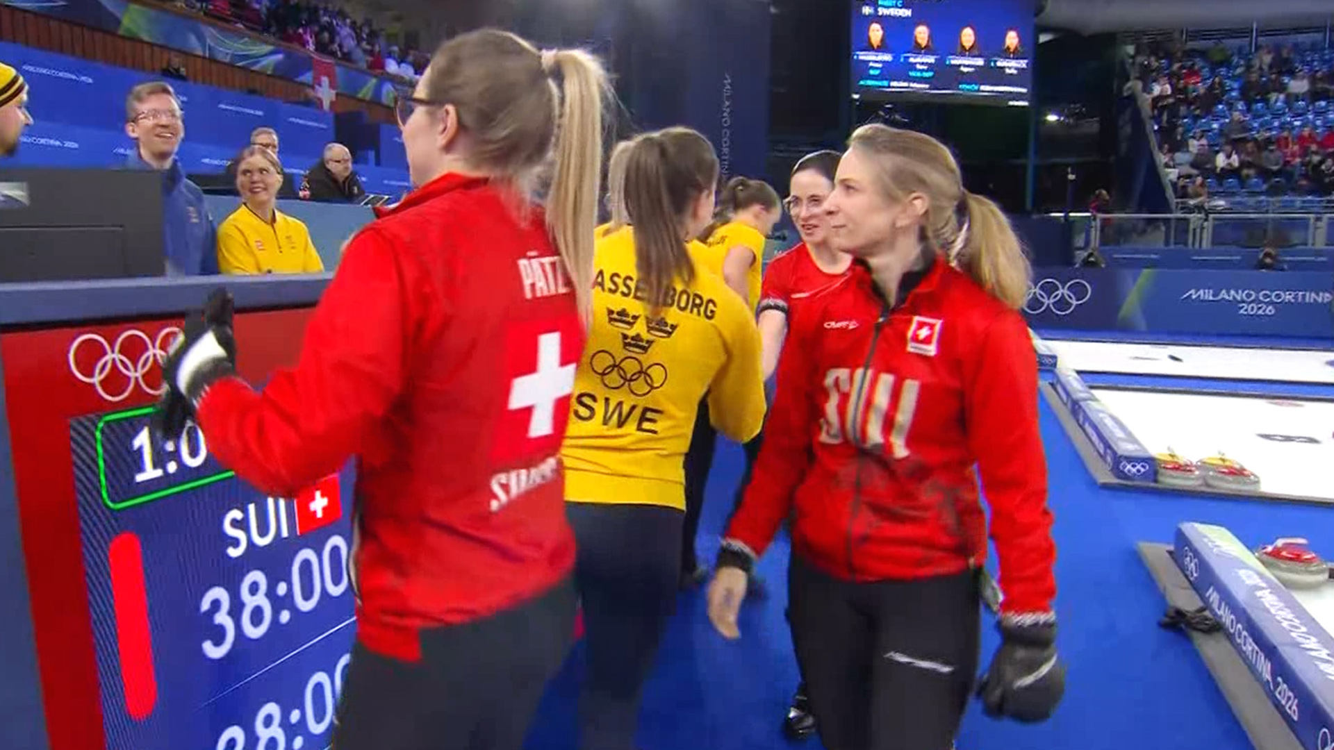 스위스 vs 스웨덴 - 컬링 여자 결승 풀영상 [2026 밀라노 코르티나 동계올림픽]