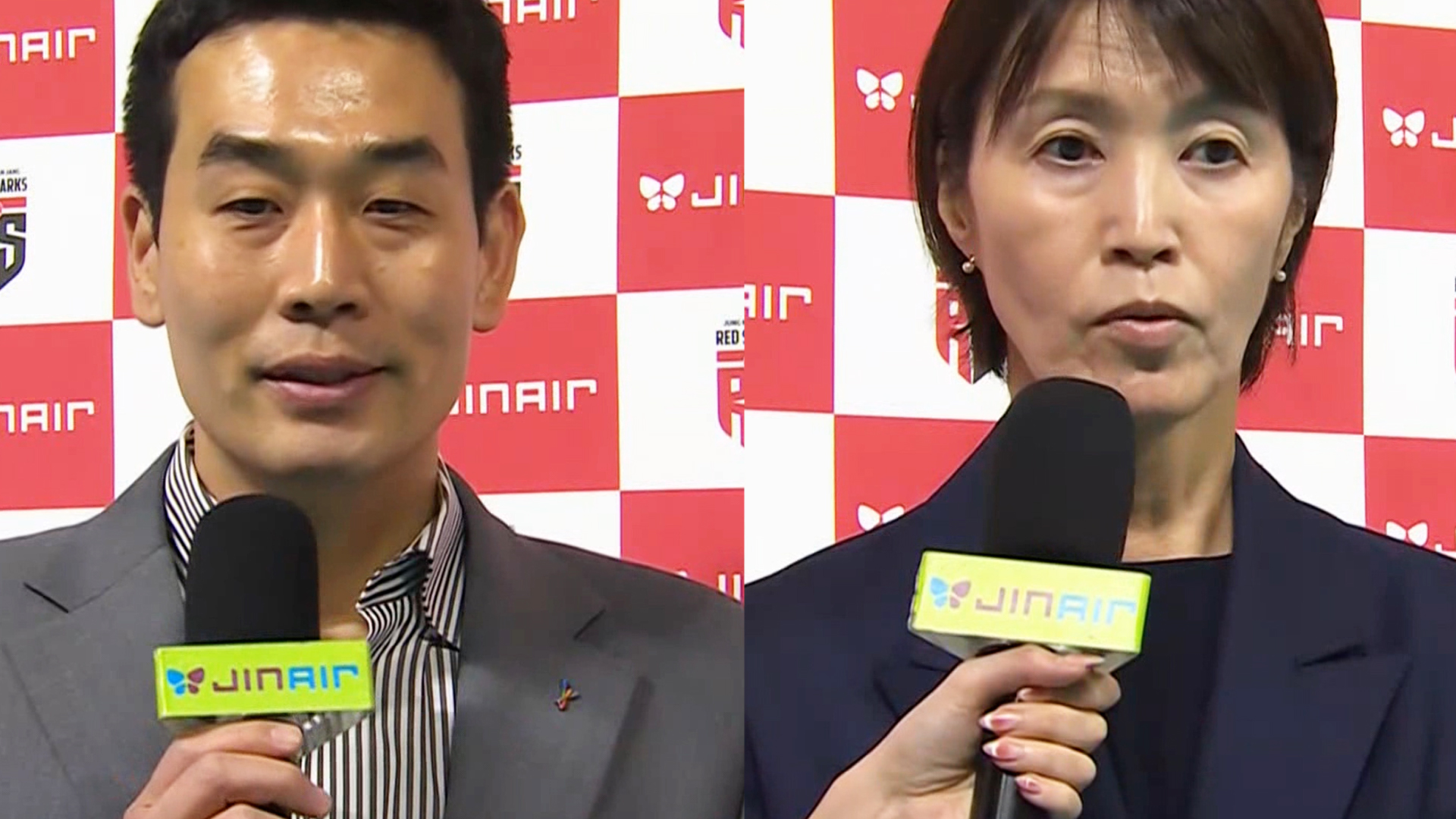 '서브로 상대를 흔들겠습니다' 경기 전 양 팀 감독 인터뷰