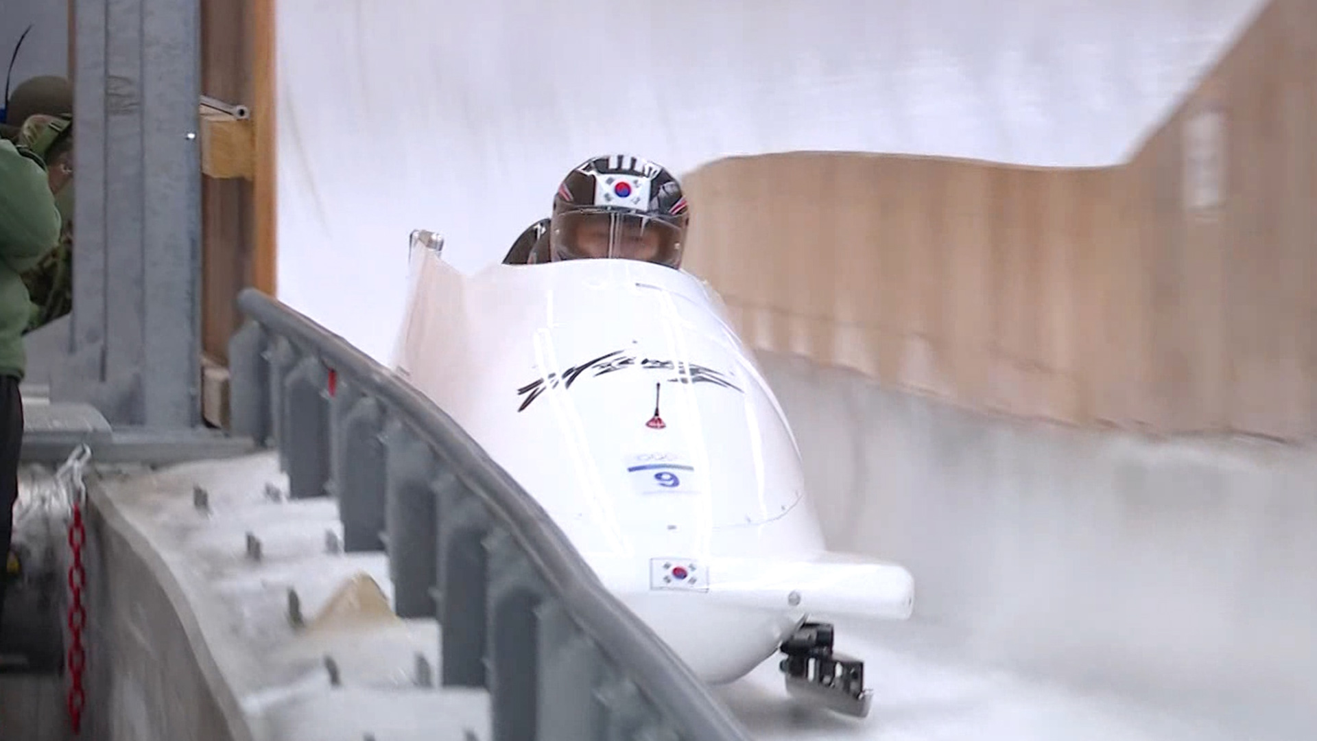 '탑 스피드 134km/h!' 팀 김진수의 3차 시기!