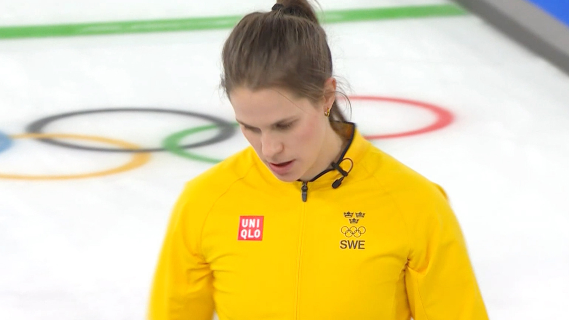 1점 획득하며 전반을 끝낸 스웨덴