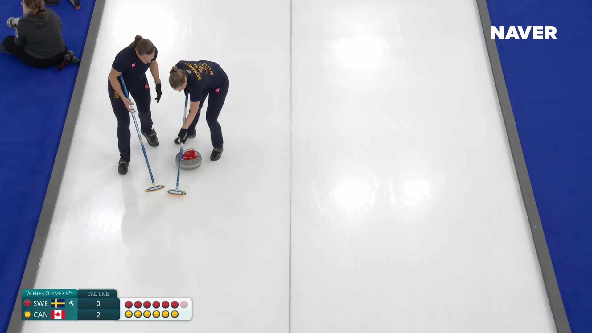 컬링 여자 예선 스웨덴 vs 캐나다 풀영상 [2026 밀라노 코르티나 동계올림픽]