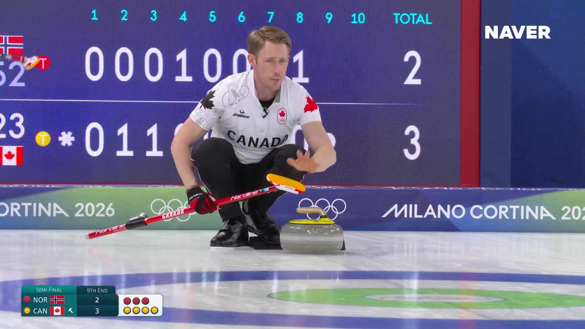 컬링 남자 준결승 노르웨이 vs 캐나다 풀영상 [2026 밀라노 코르티나 동계올림픽]