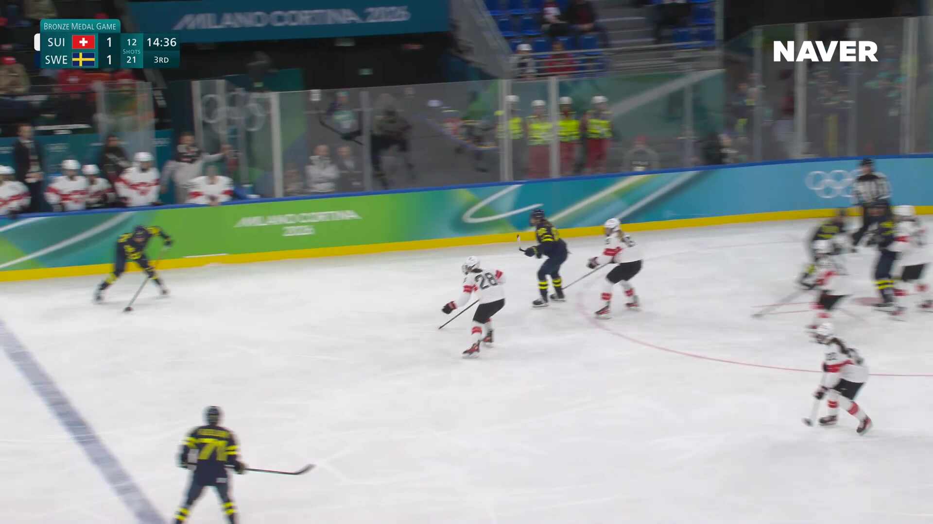 아이스하키 여자 동메달 결정전 스웨덴 vs 스위스 풀영상 [2026 밀라노 코르티나 동계올림픽]