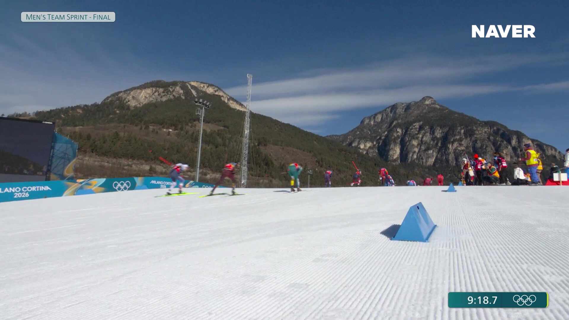 크로스컨트리 스키 남자 팀 스프린트 프리 결선 풀영상 [2026 밀라노 코르티나 동계올림픽]