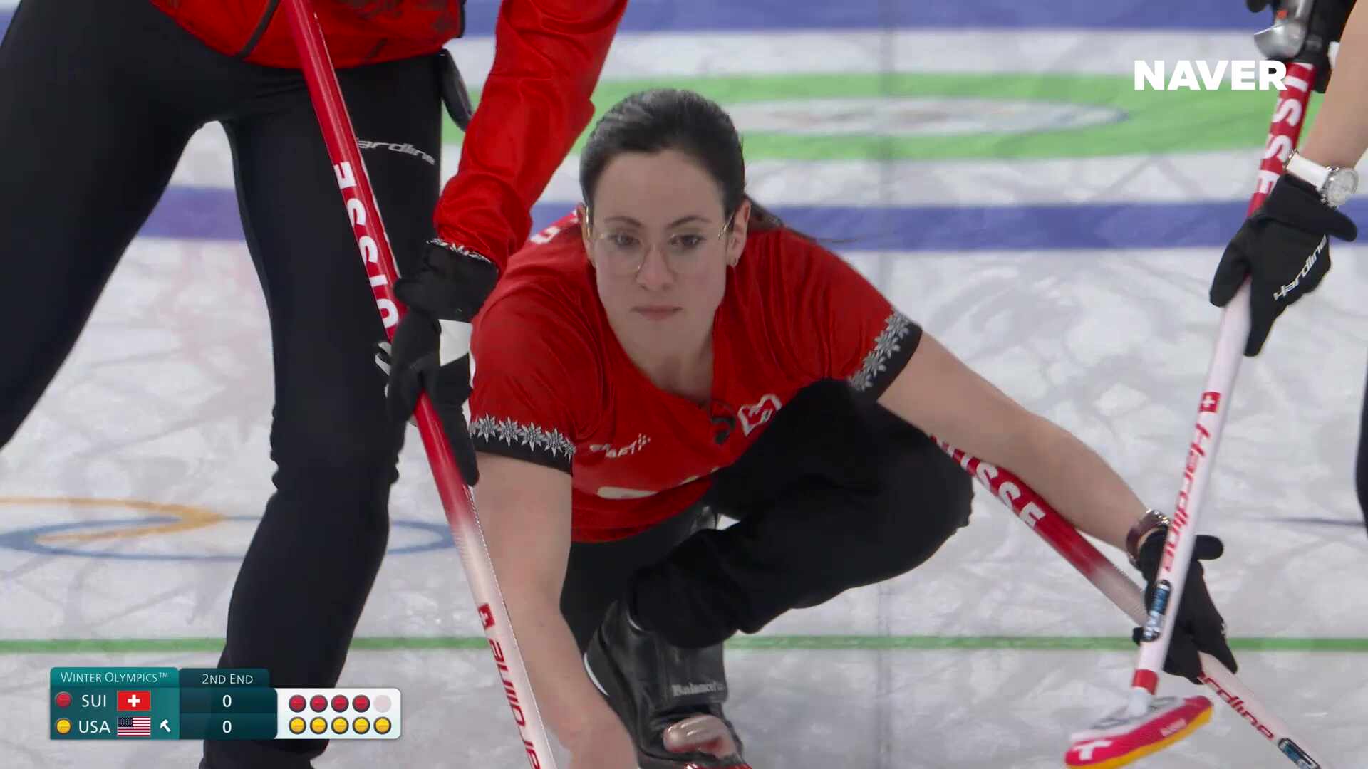 컬링 여자 예선 스위스 vs 미국 풀영상 [2026 밀라노 코르티나 동계올림픽]