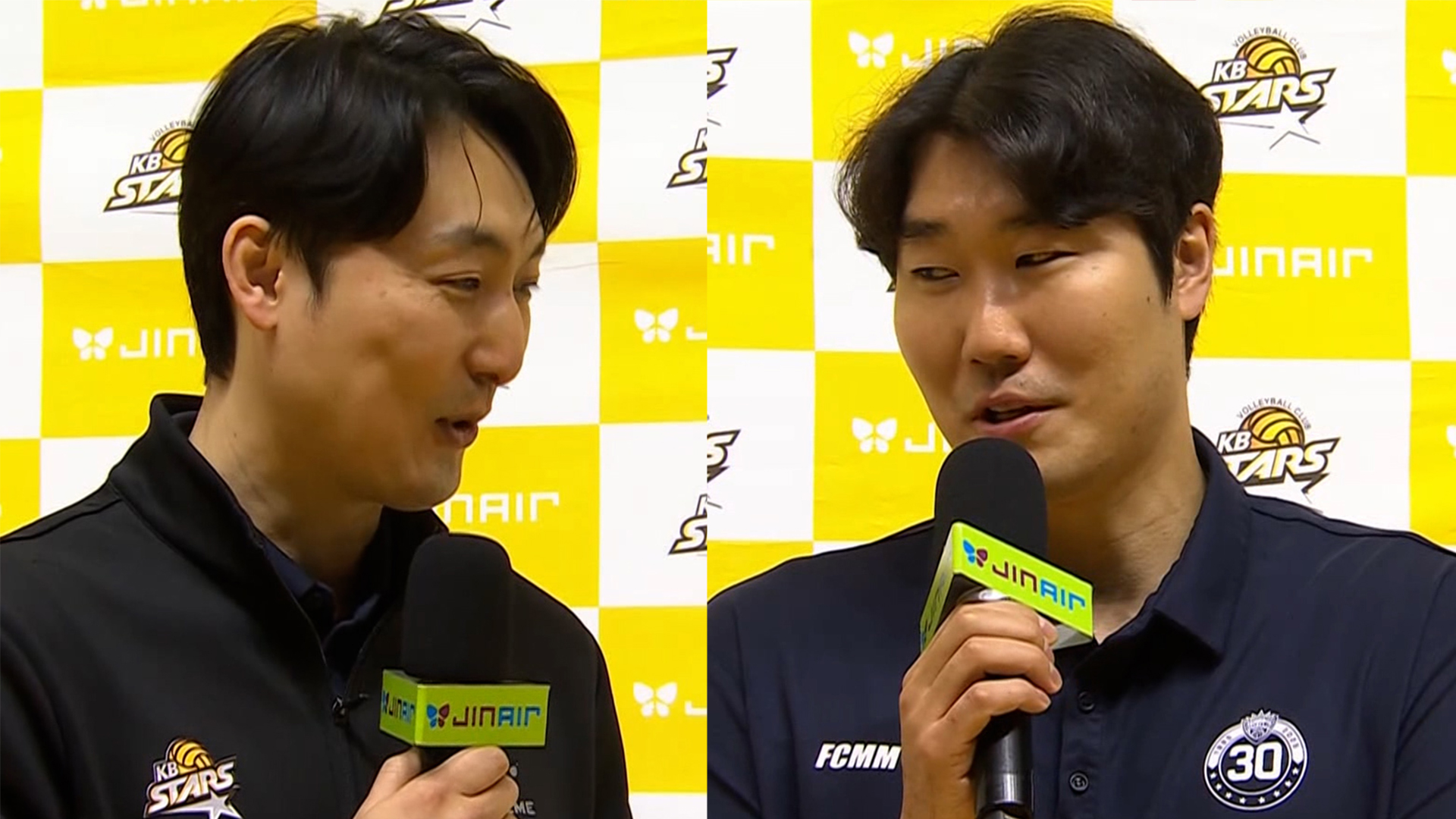 '감독대행 매치' 경기 전 양 팀 하현용-고준용 감독대행 인터뷰