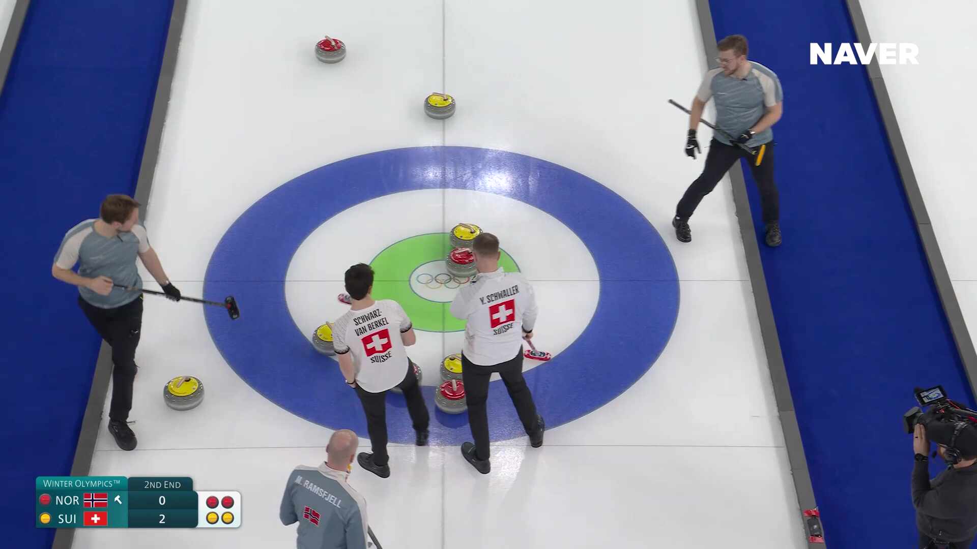 컬링 남자 예선 노르웨이 vs 스위스 풀영상 [2026 밀라노 코르티나 동계올림픽]