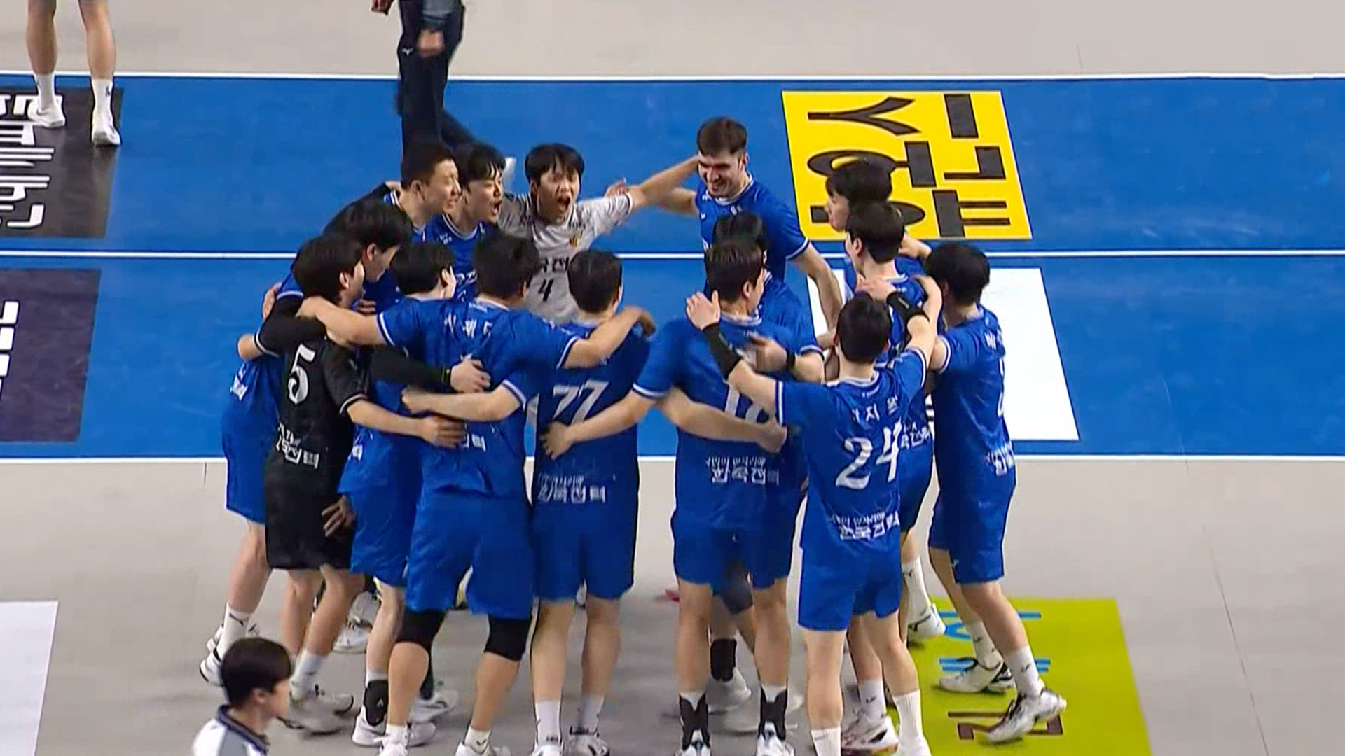 한국전력, 갈 길 바쁜 현대캐피탈 잡고 연승 질주!