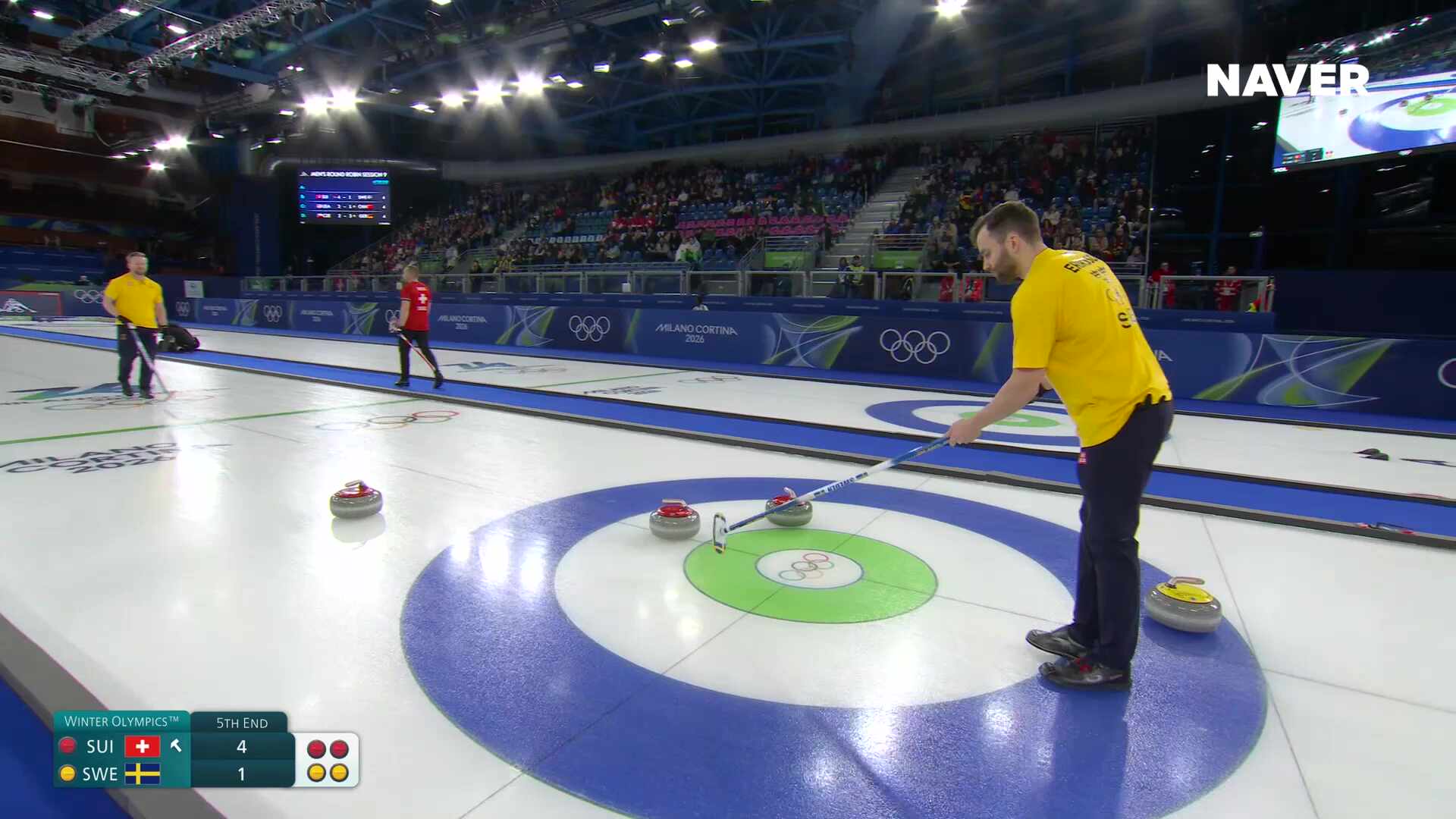 컬링 남자 예선 스위스 vs 스웨덴 풀영상 [2026 밀라노 코르티나 동계올림픽]