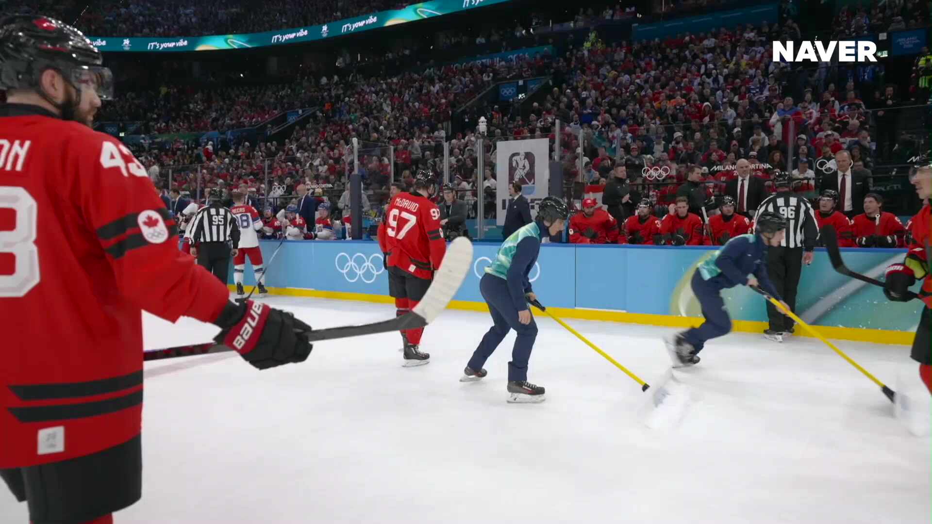 아이스하키 남자 준준결승 캐나다 vs 체코 풀영상 [2026 밀라노 코르티나 동계올림픽]